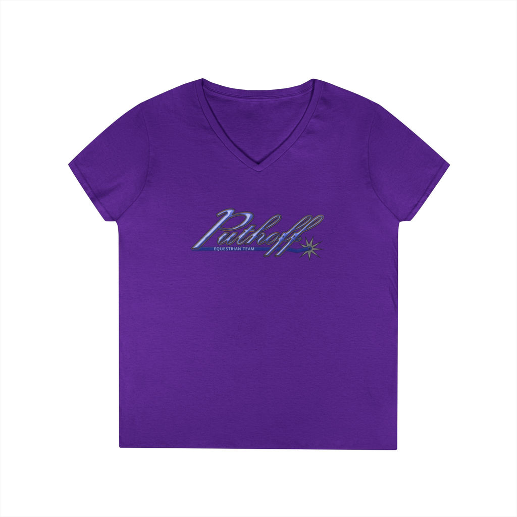 PET Stylish Ladies V-Neck T-Shirt