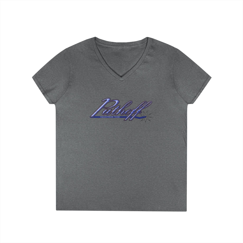 PET Stylish Ladies V-Neck T-Shirt