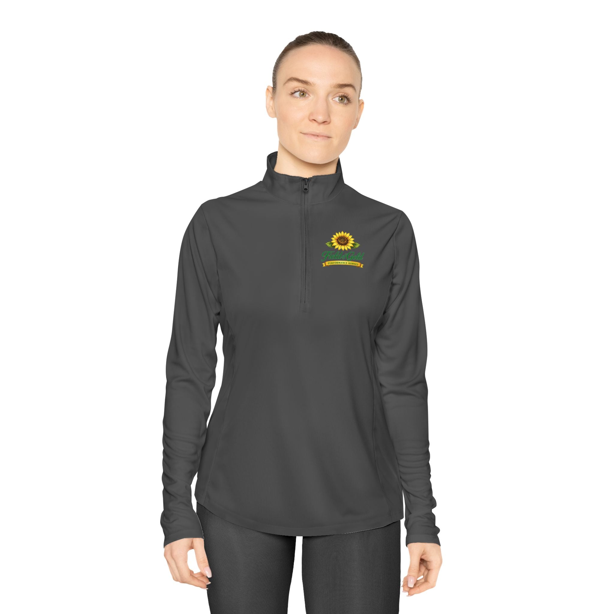 Field of Gold PH Ladies Quarter-Zip Pullover