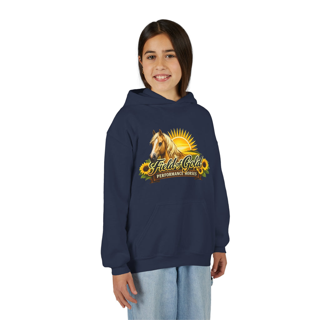 Fields of Gold Performance Horses Youth Hoodie