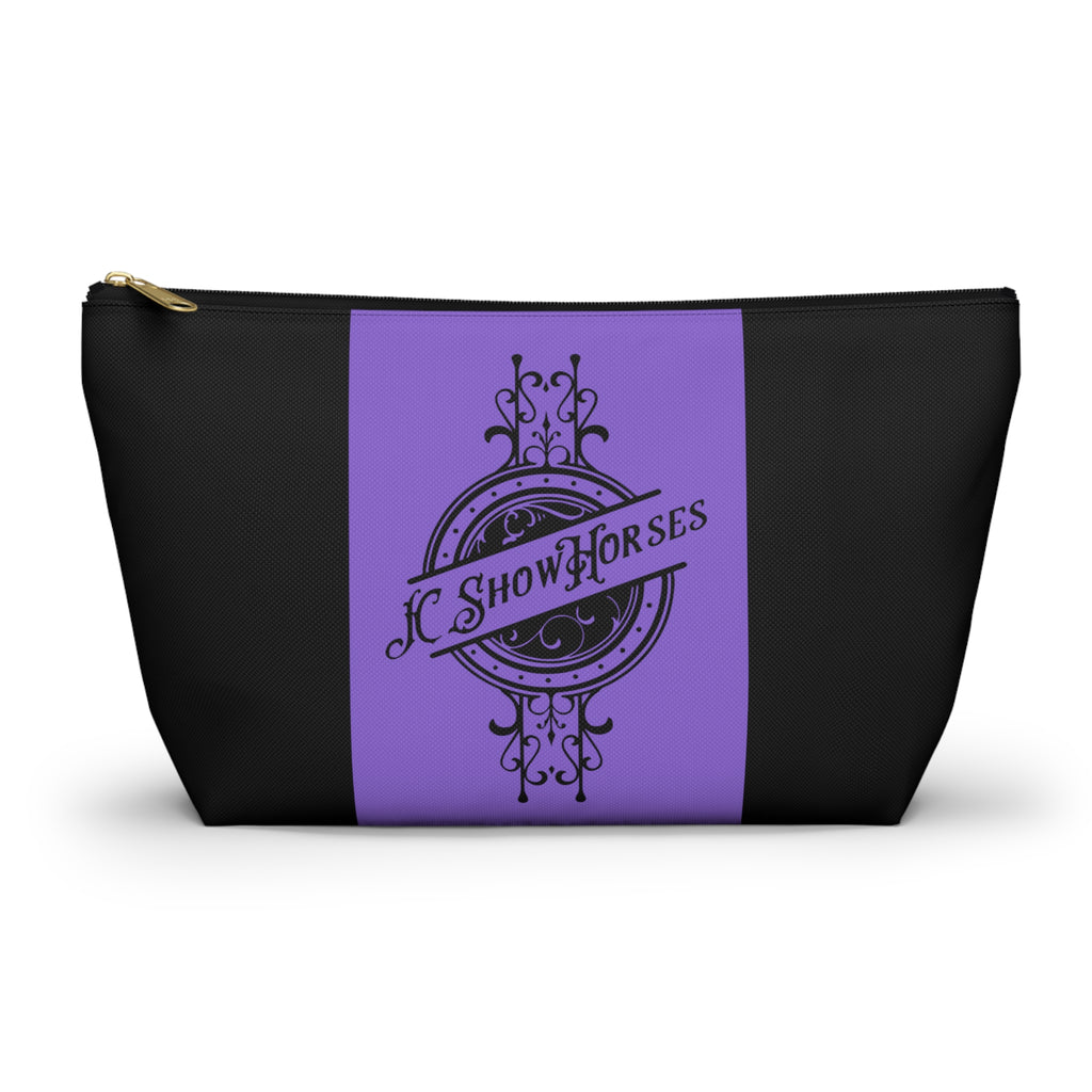 JC Show Horses Accessory Pouch w T-bottom purple