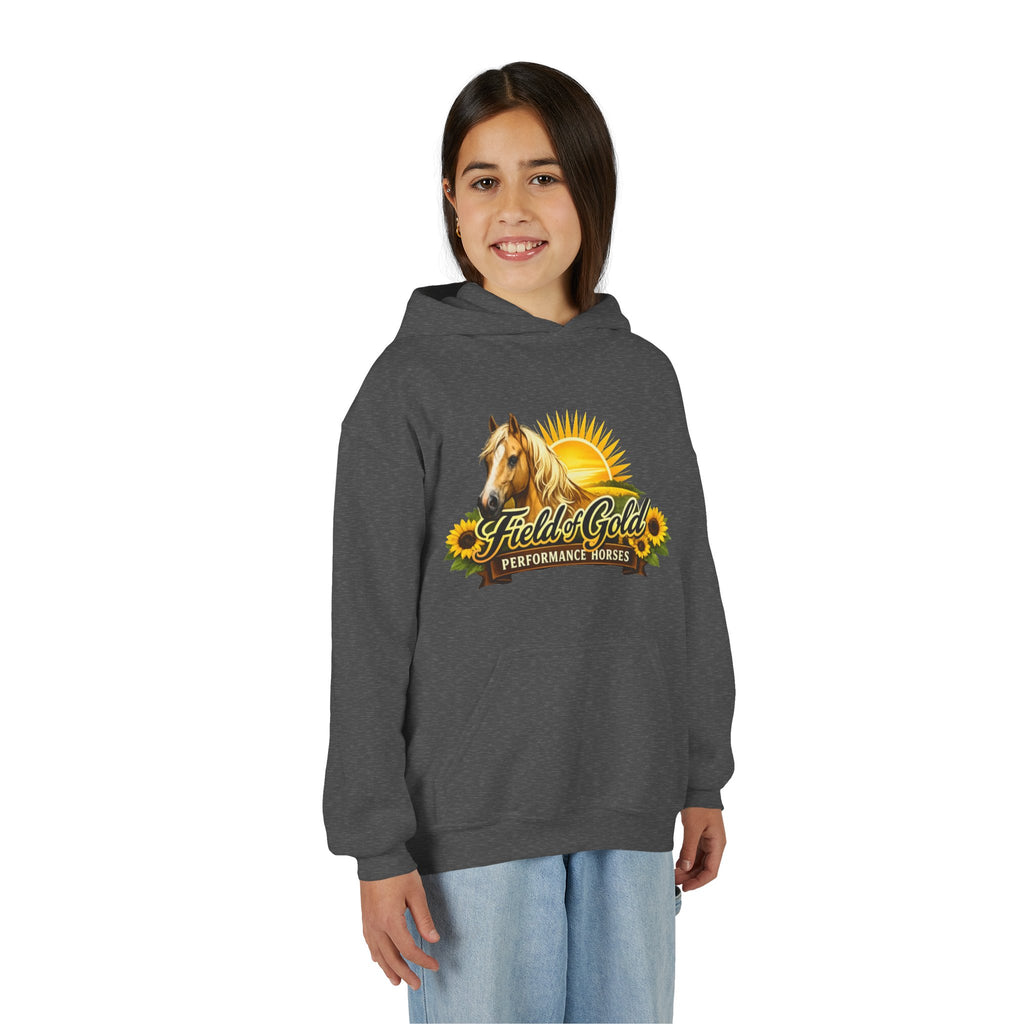 Fields of Gold Performance Horses Youth Hoodie
