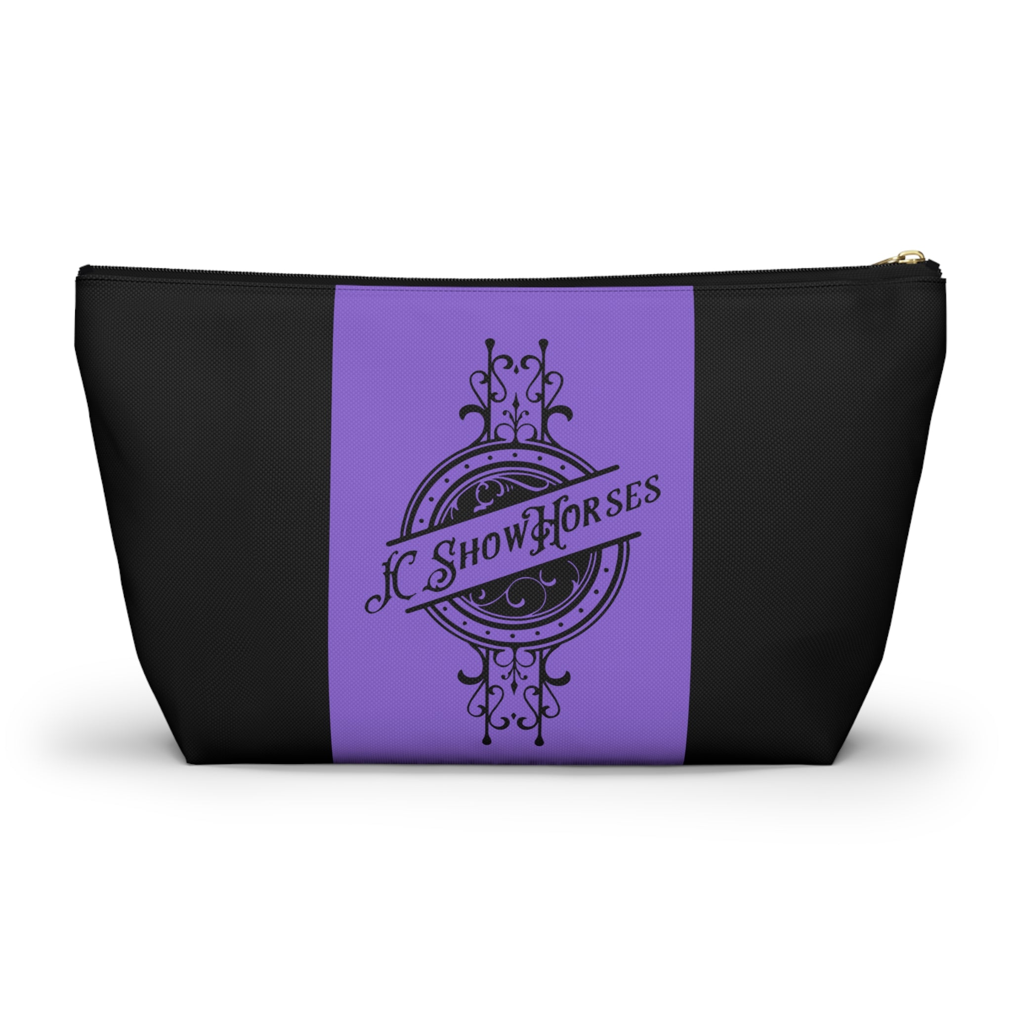 JC Show Horses Accessory Pouch w T-bottom purple