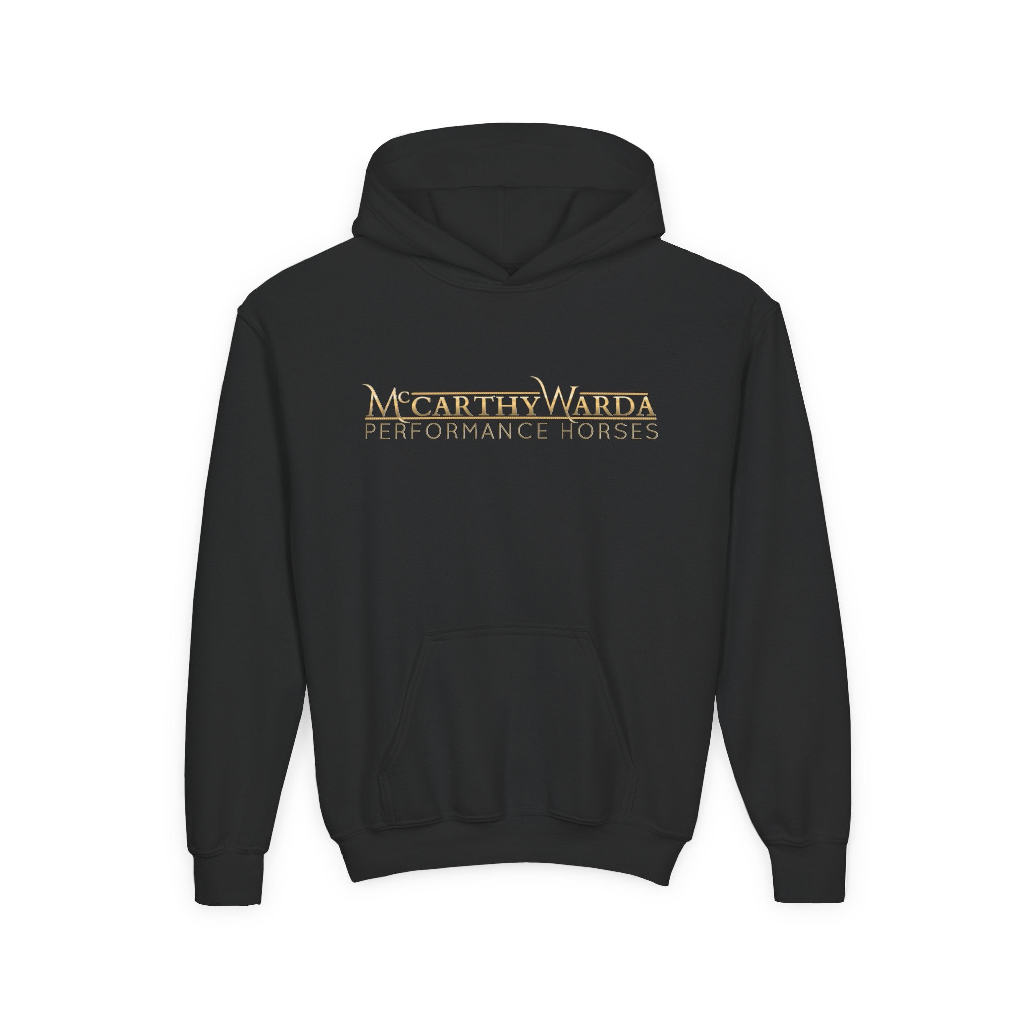 Youth Hoodie — McCarthyWarda Performance Horses Logo Pullover