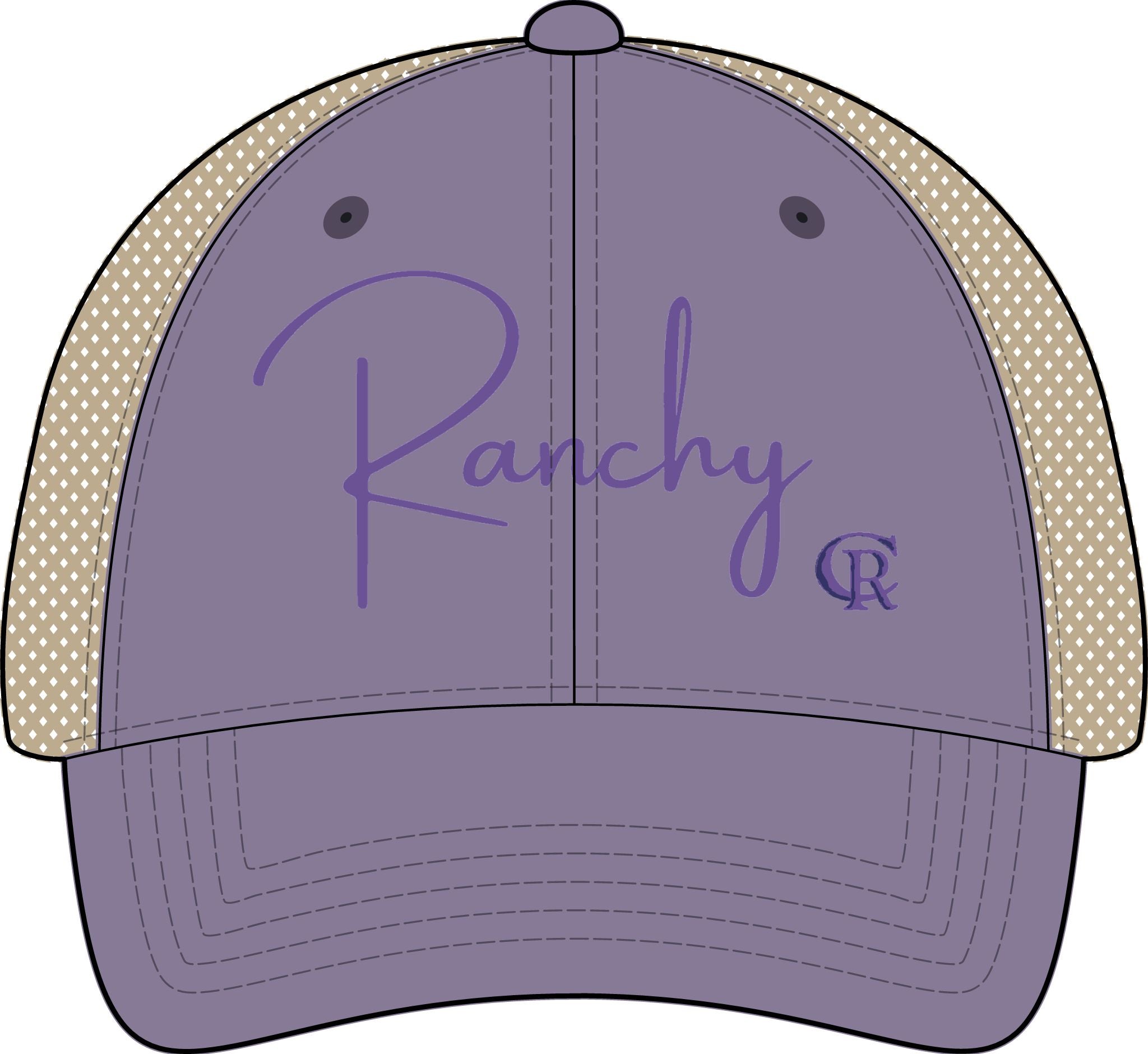 CR Ranchy Women's Washed Mesh-Back Cap