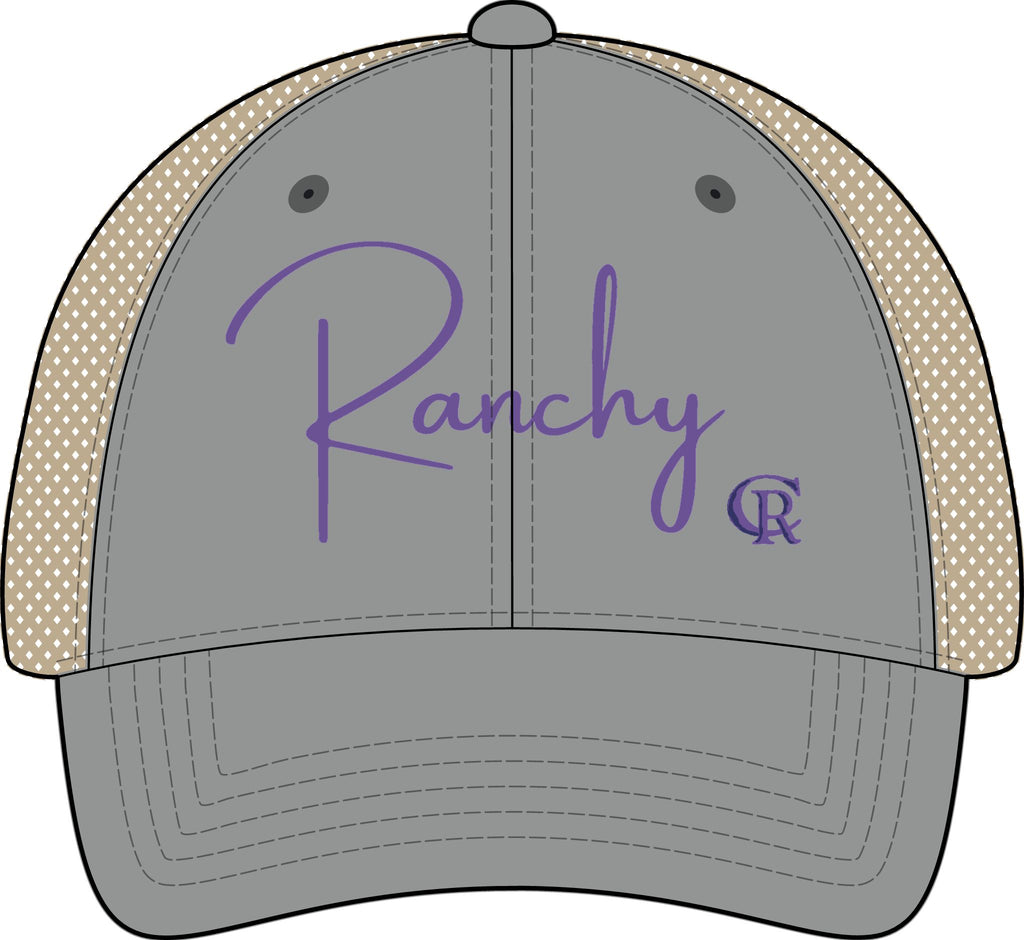 CR Ranchy Women's Washed Mesh-Back Cap