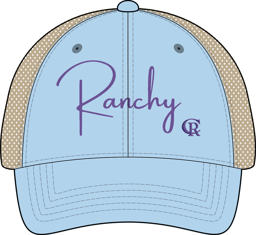 CR Ranchy Women's Washed Mesh-Back Cap