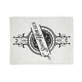 JC Show Horses Soft Polyester Blanket white