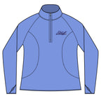 PET Embroidered Ladies Sport-Wick Quarter-Zip Pullover  Brand New!!