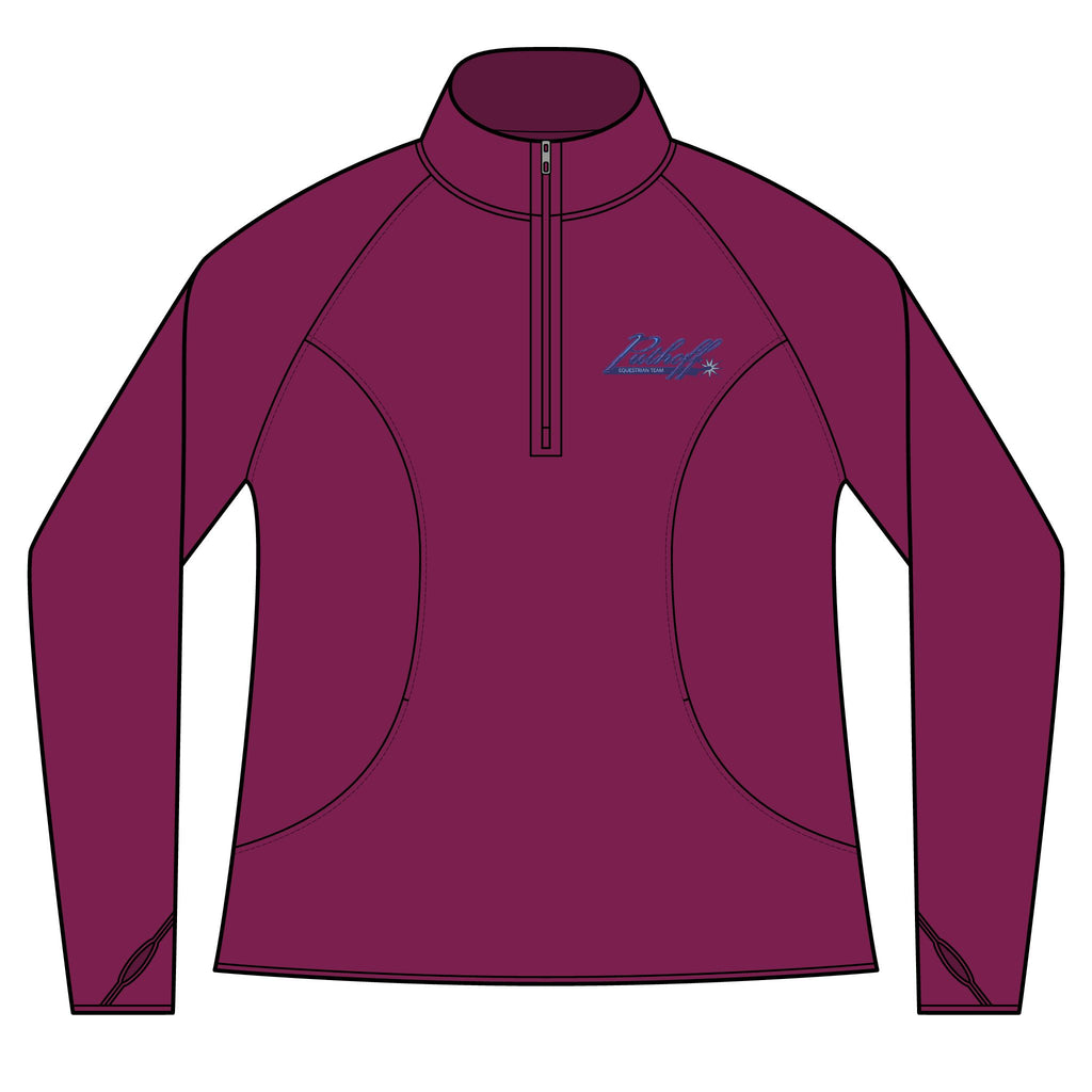 PET Embroidered Ladies Sport-Wick Quarter-Zip Pullover  Brand New!!