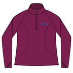 PET Embroidered Ladies Sport-Wick Quarter-Zip Pullover  Brand New!!