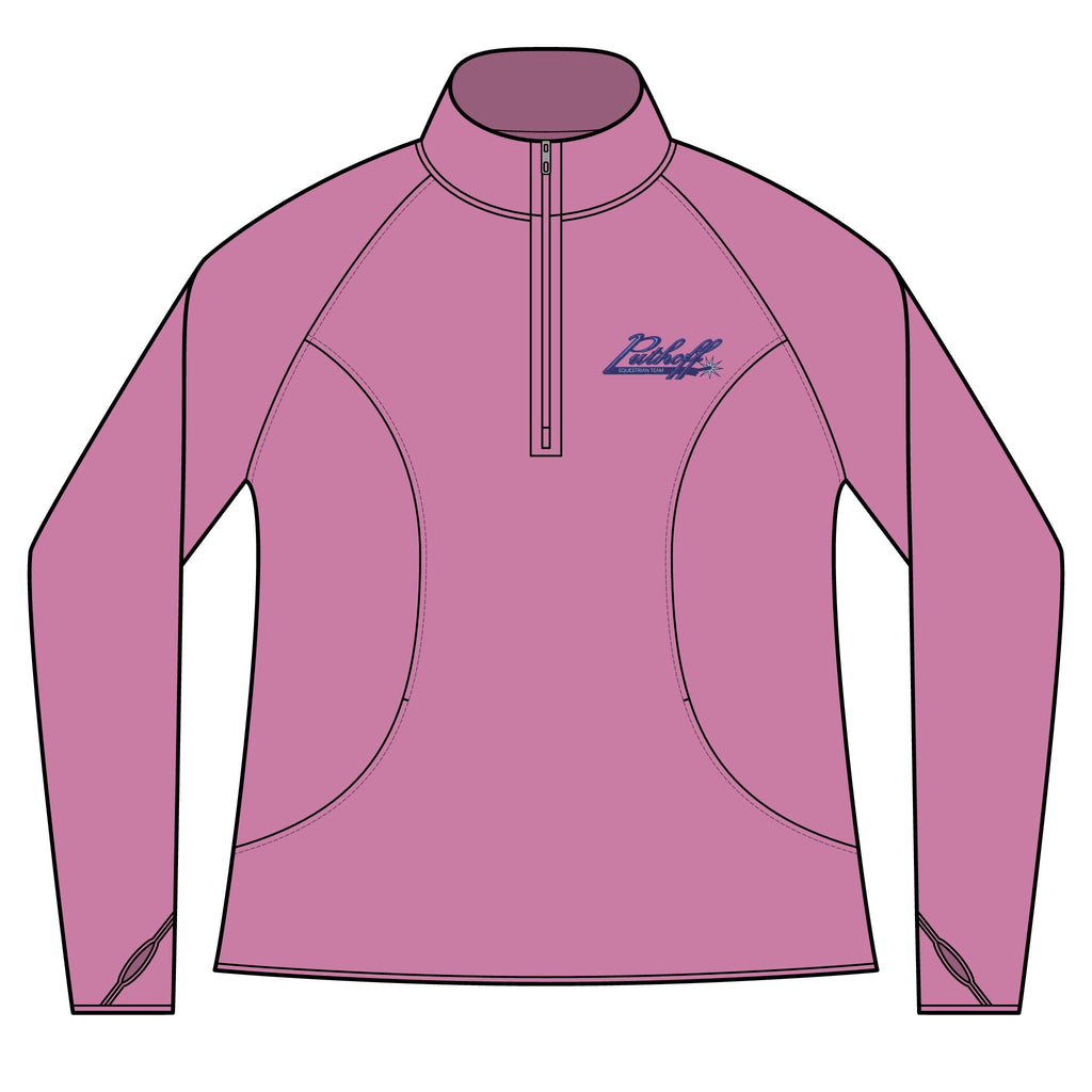 PET Embroidered Ladies Sport-Wick Quarter-Zip Pullover  Brand New!!