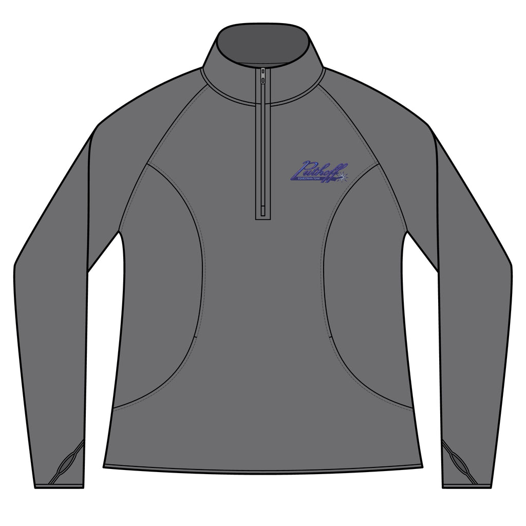 PET Embroidered Ladies Sport-Wick Quarter-Zip Pullover  Brand New!!