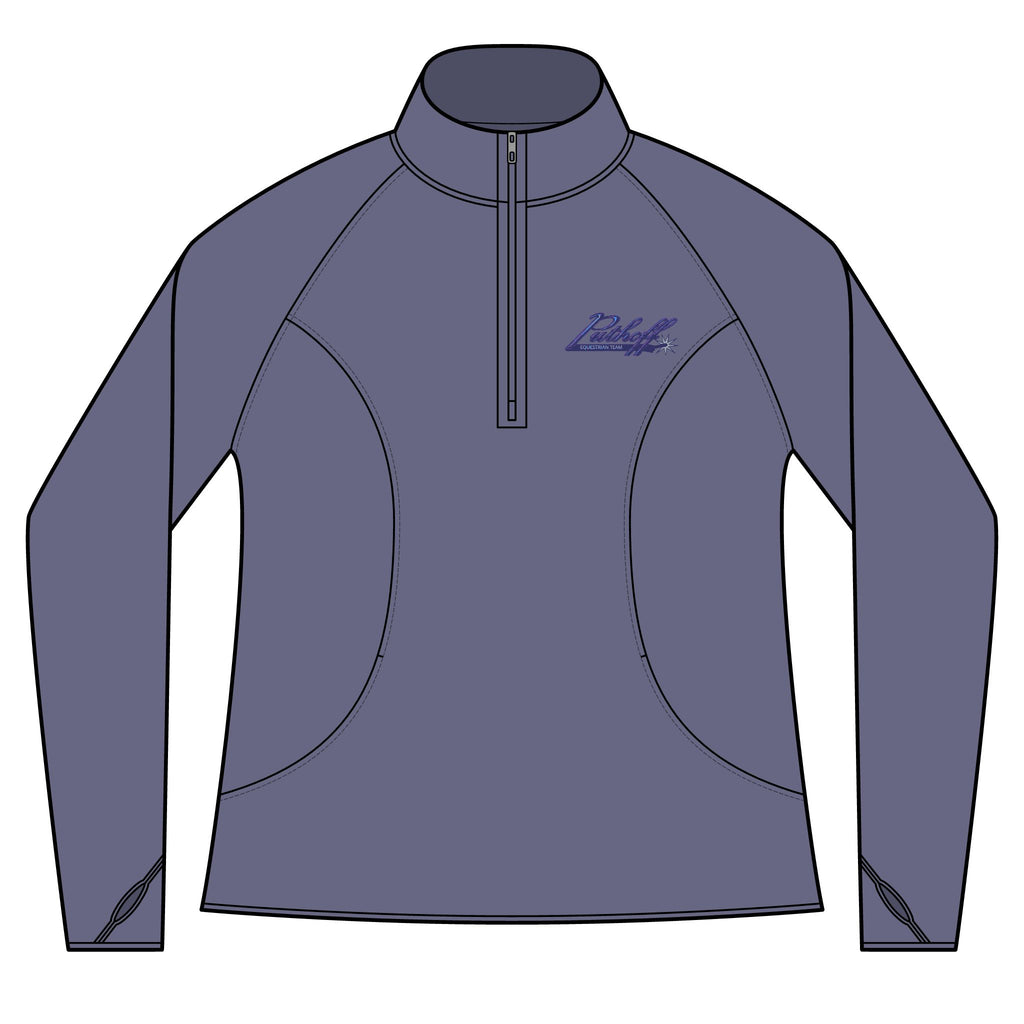 PET Embroidered Ladies Sport-Wick Quarter-Zip Pullover  Brand New!!
