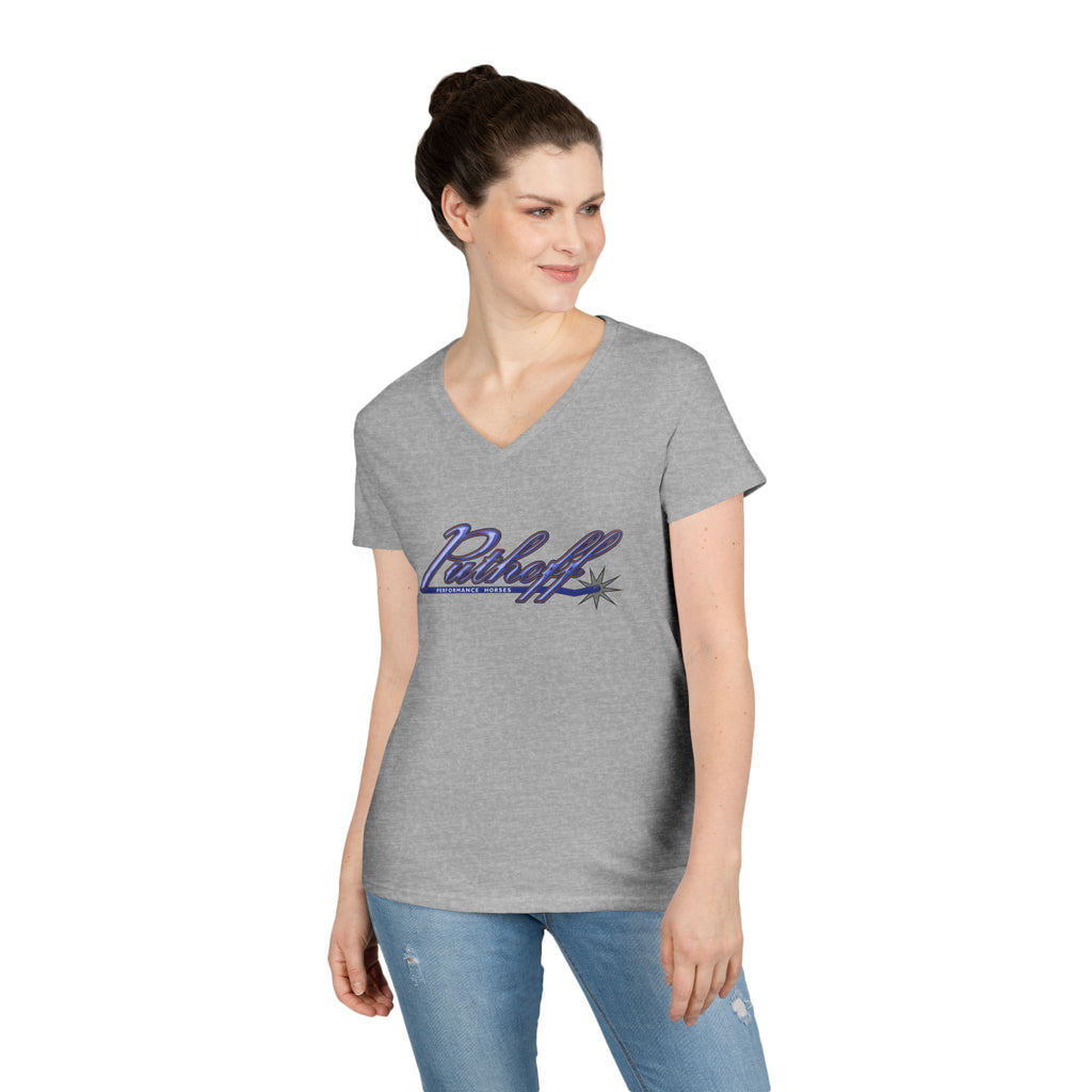 PPH Stylish Ladies V-Neck T-Shirt