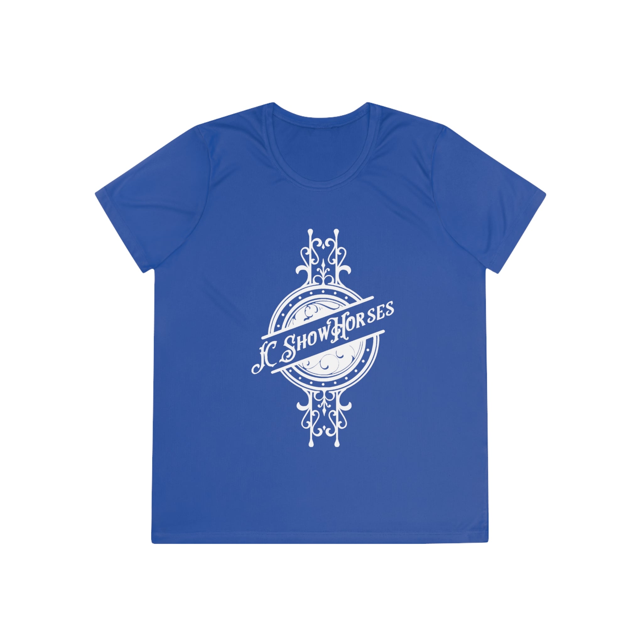 JC Show Horses Ladies Crew Neck Arena Shirt