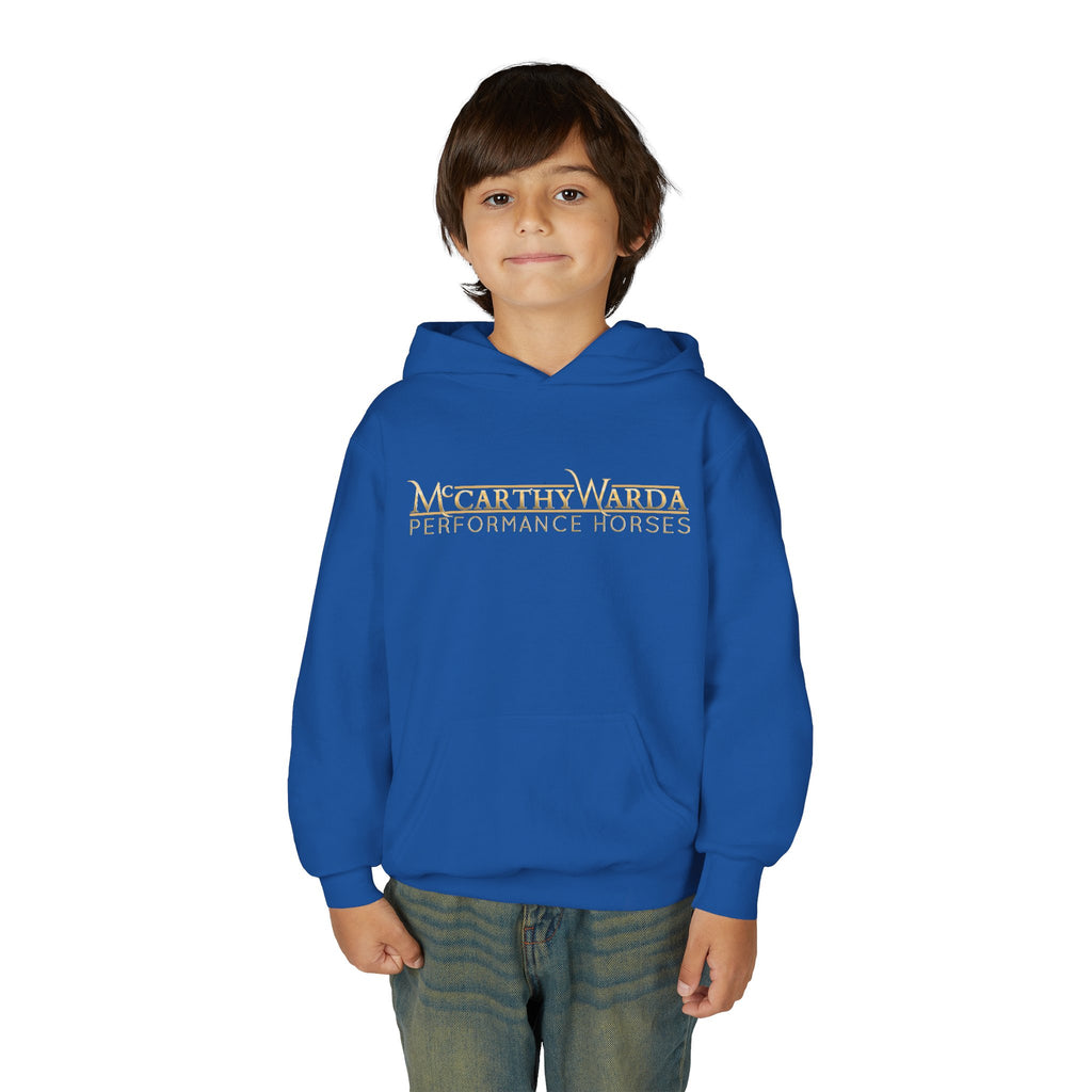Youth Hoodie — McCarthyWarda Performance Horses Logo Pullover