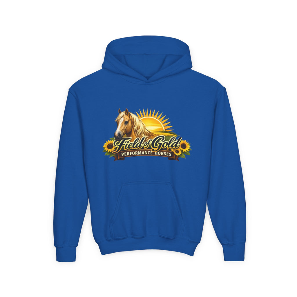 Fields of Gold Performance Horses Youth Hoodie