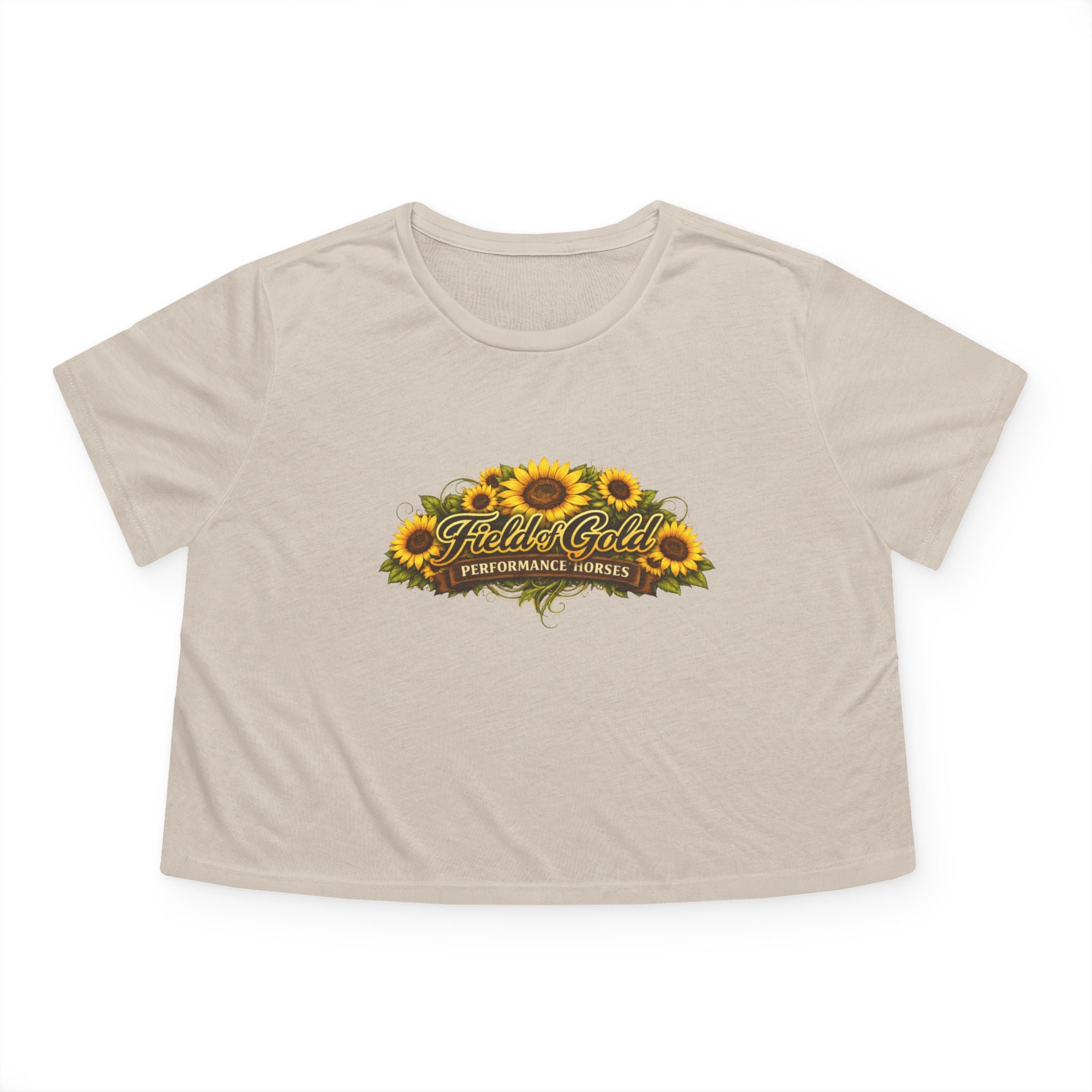 Field of Gold Women's Flowly Crop Top