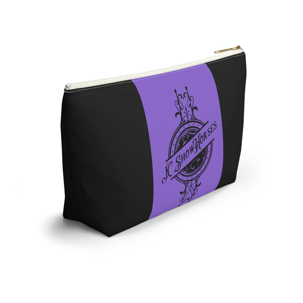 JC Show Horses Accessory Pouch w T-bottom purple