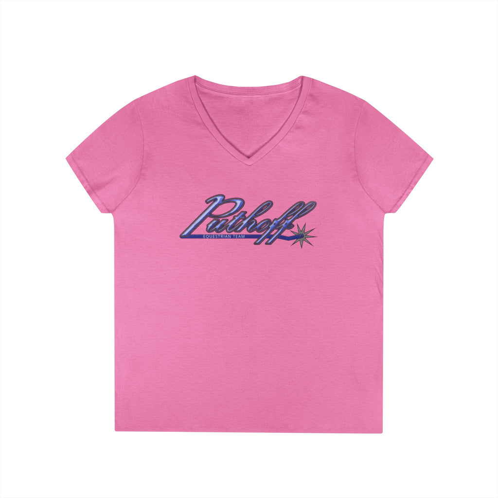 PET Stylish Ladies V-Neck T-Shirt