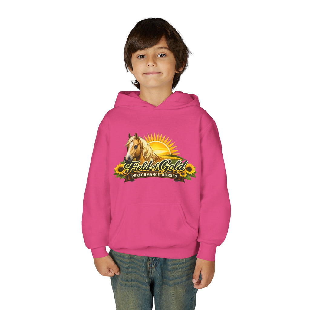 Fields of Gold Performance Horses Youth Hoodie