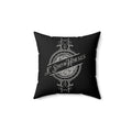 JC Show Horses Faux Suede Square Pillow