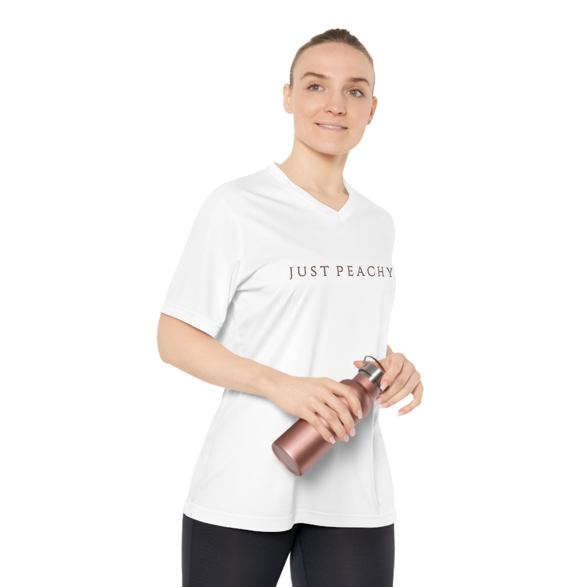 Just Peachy Women's V-neck Arena Shirt