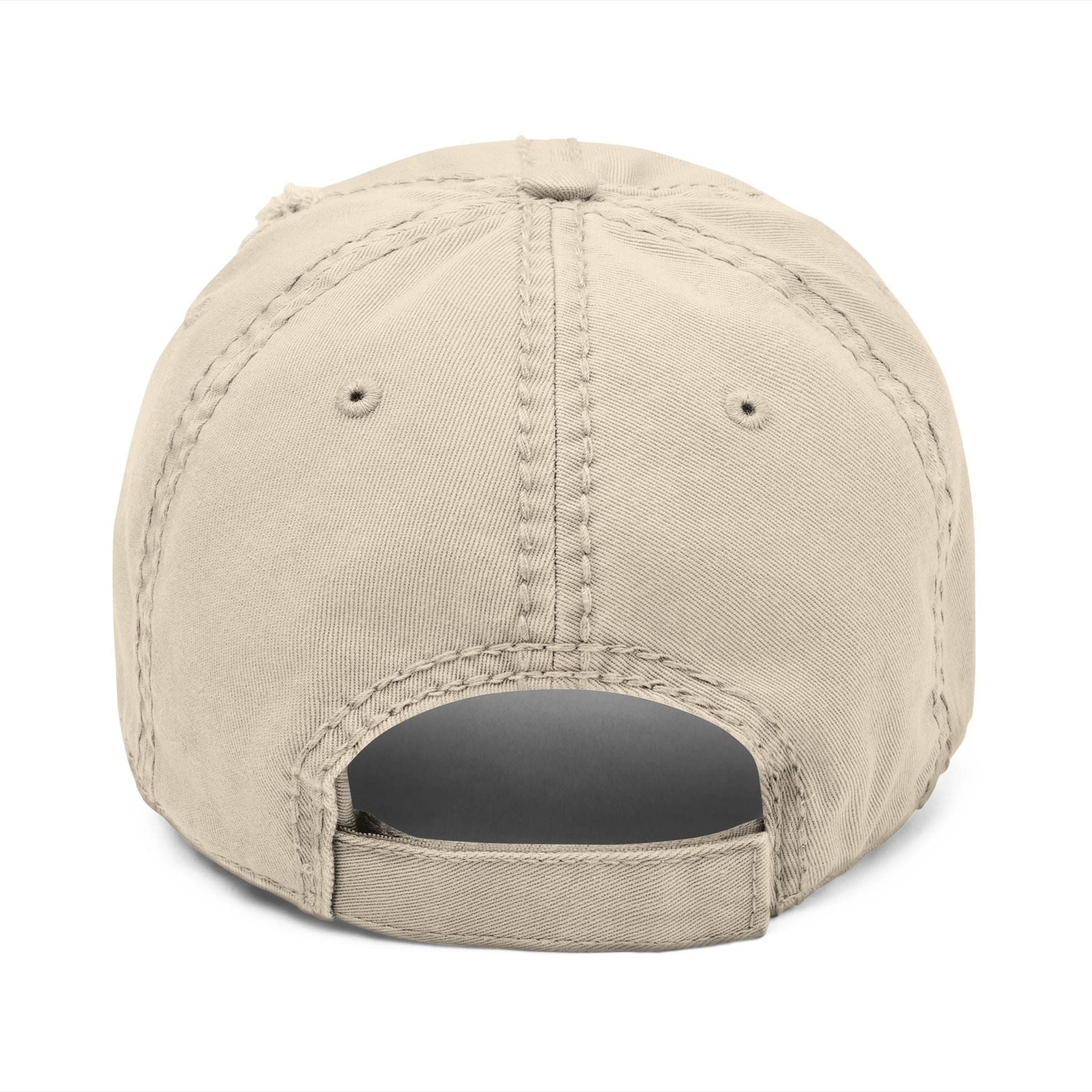 Putoff Embroidered Distressed Dad Hat