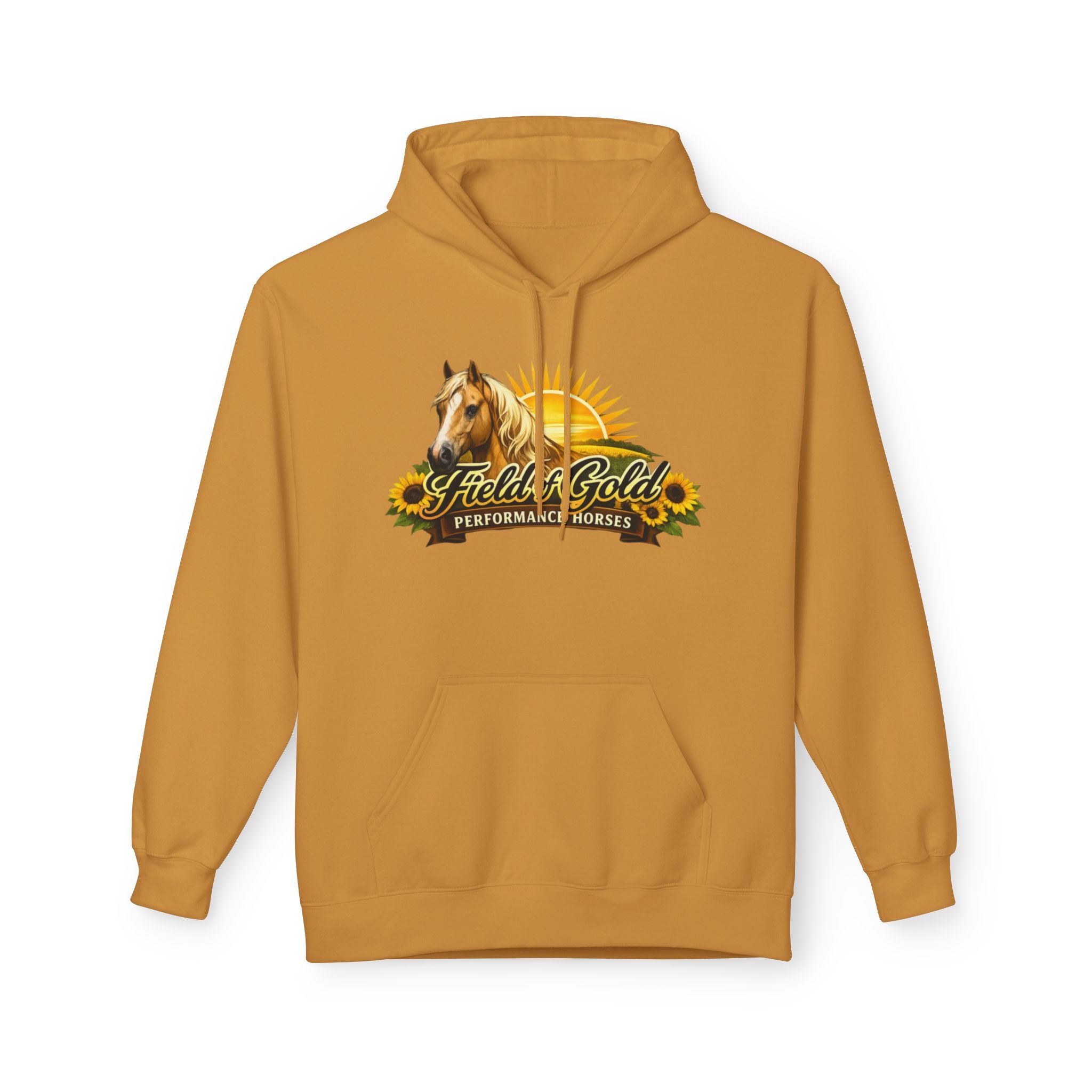 Fields of Gold Horse Hoodie