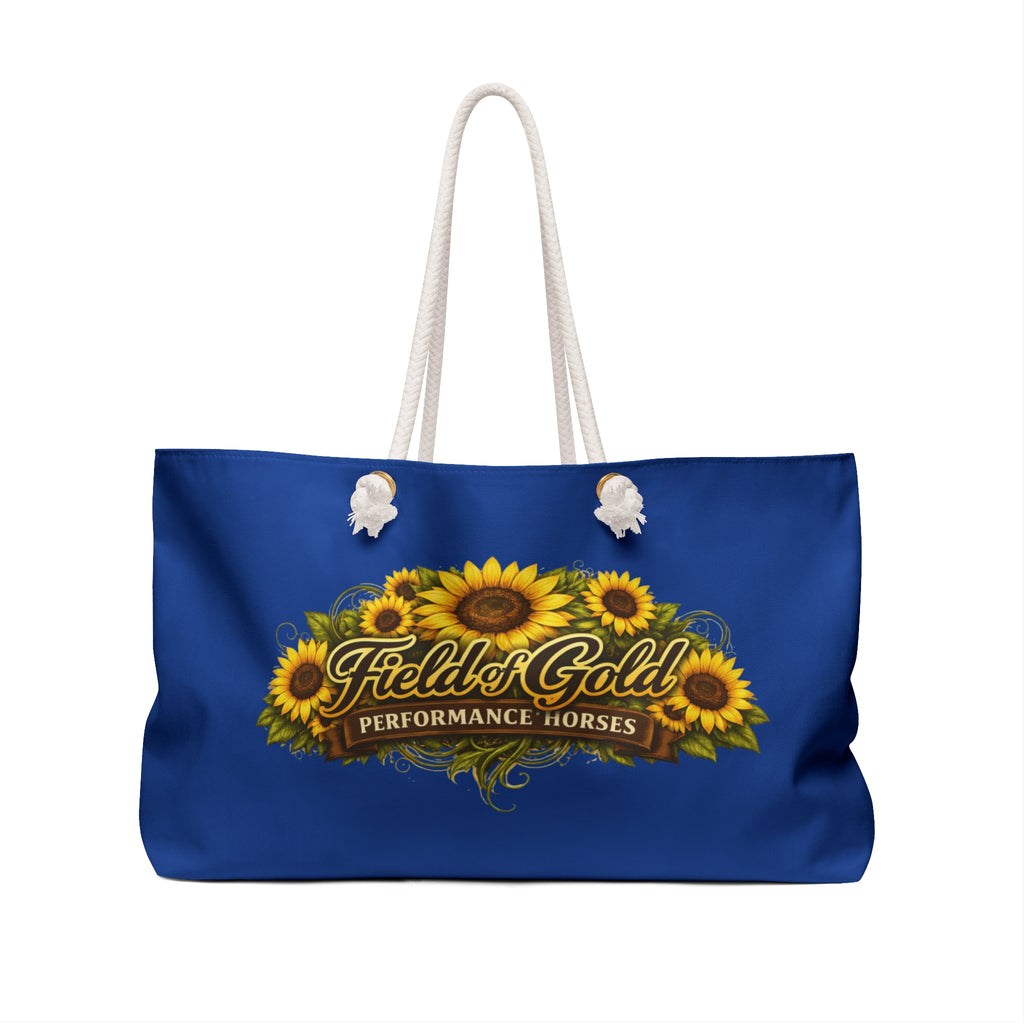 FOG Weekender Bag for Equestrian Lovers, Travel Tote, Gym Bag, Overnight Bag etc