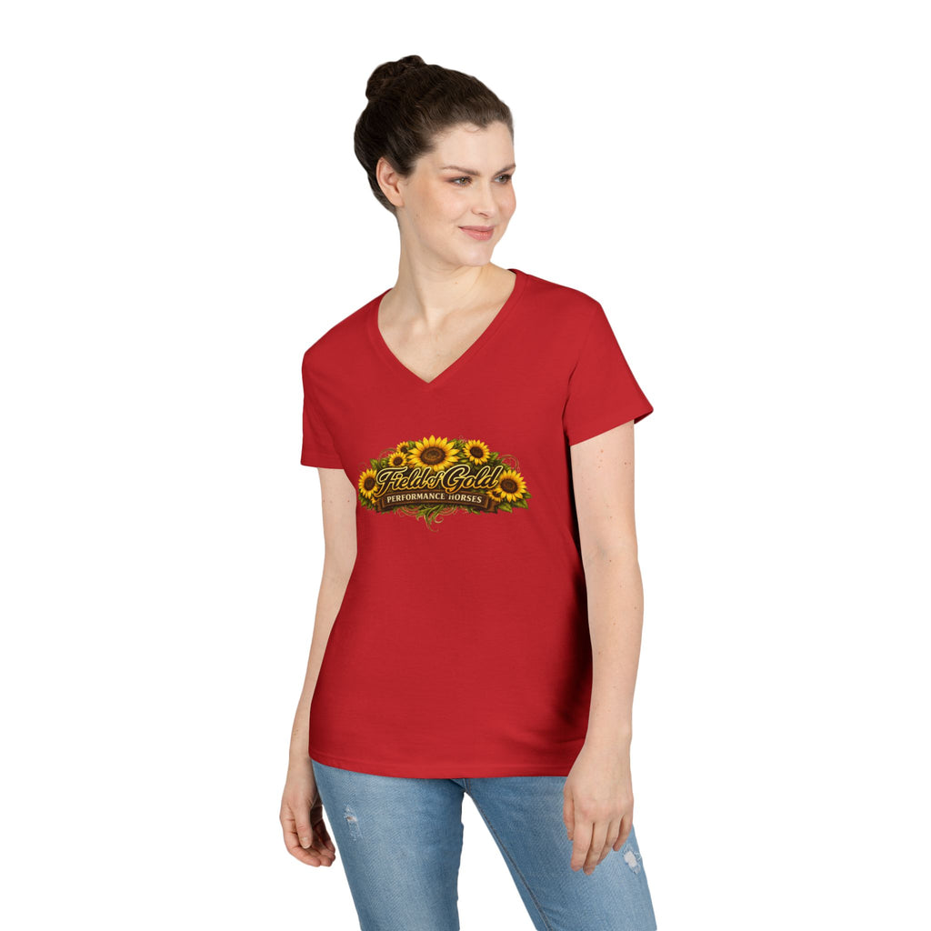 FOG Stylish Ladies V-Neck T-Shirt