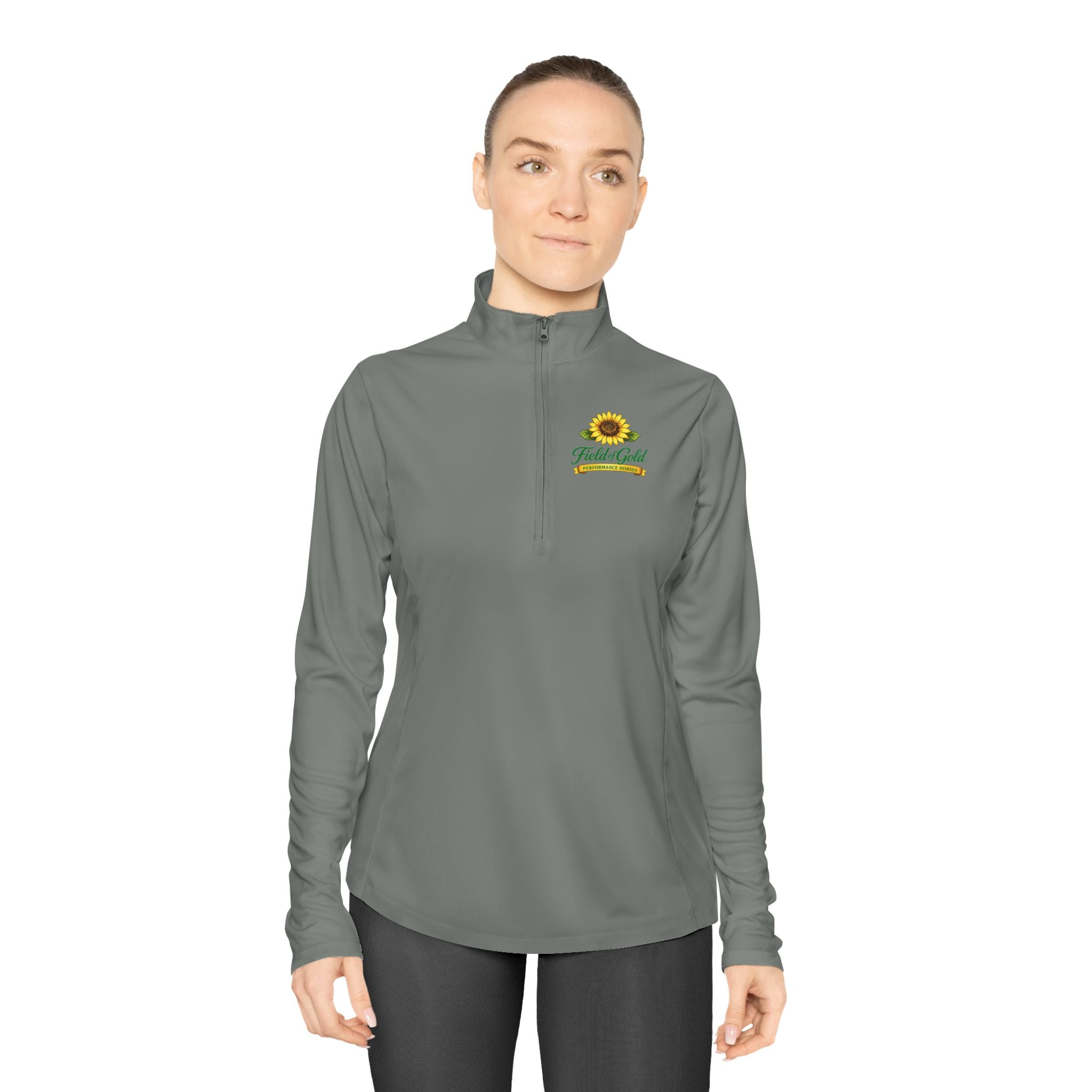 Field of Gold PH Ladies Quarter-Zip Pullover