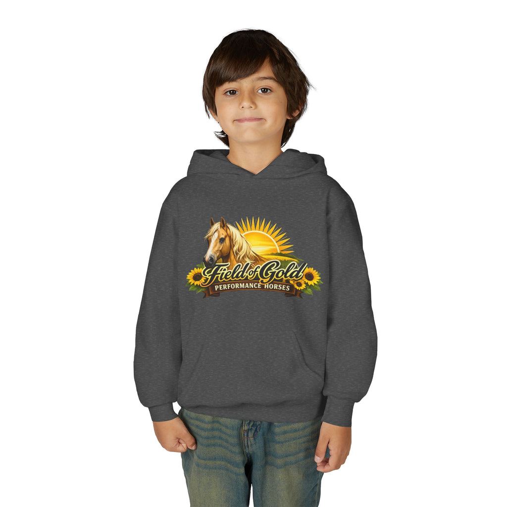 Fields of Gold Performance Horses Youth Hoodie