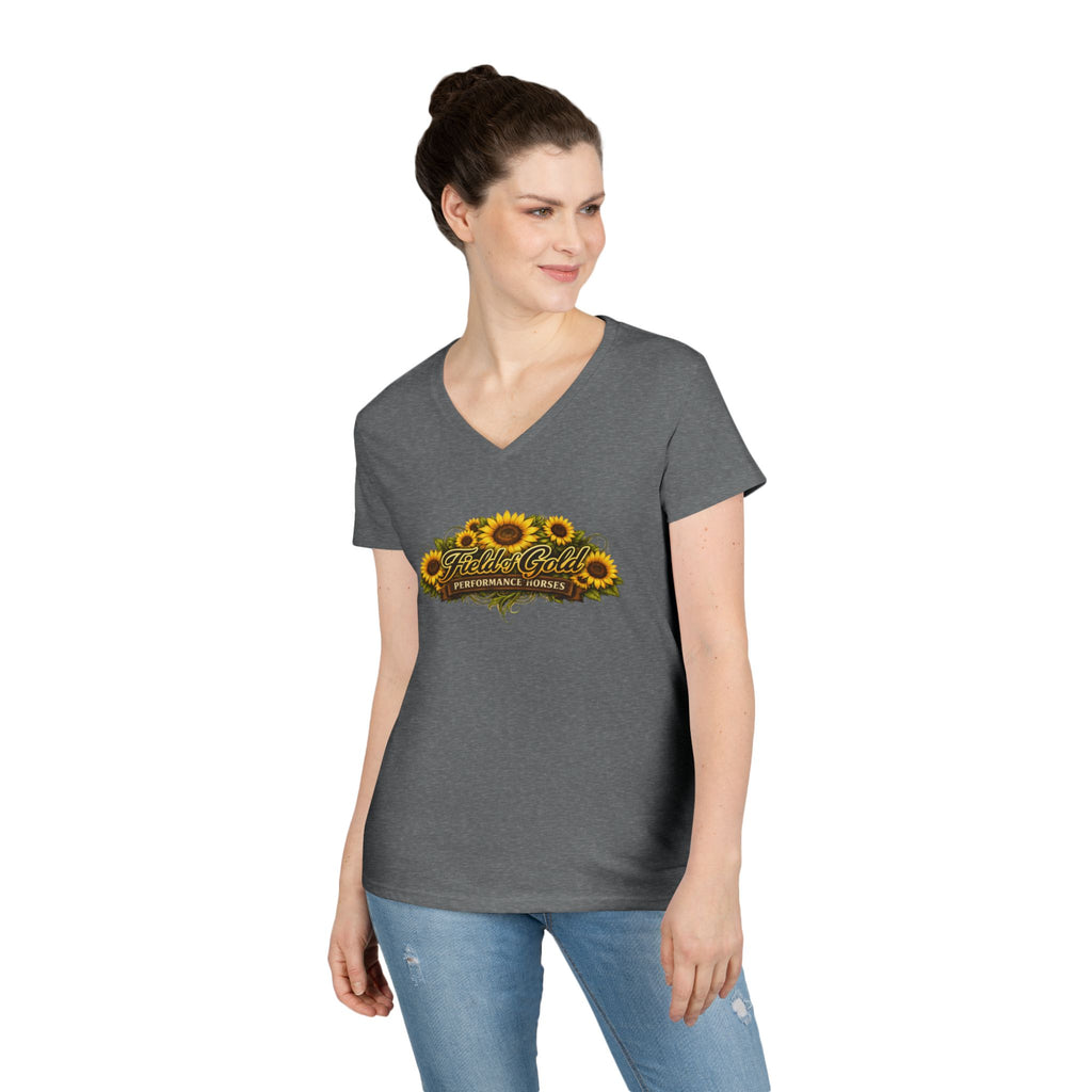 FOG Stylish Ladies V-Neck T-Shirt