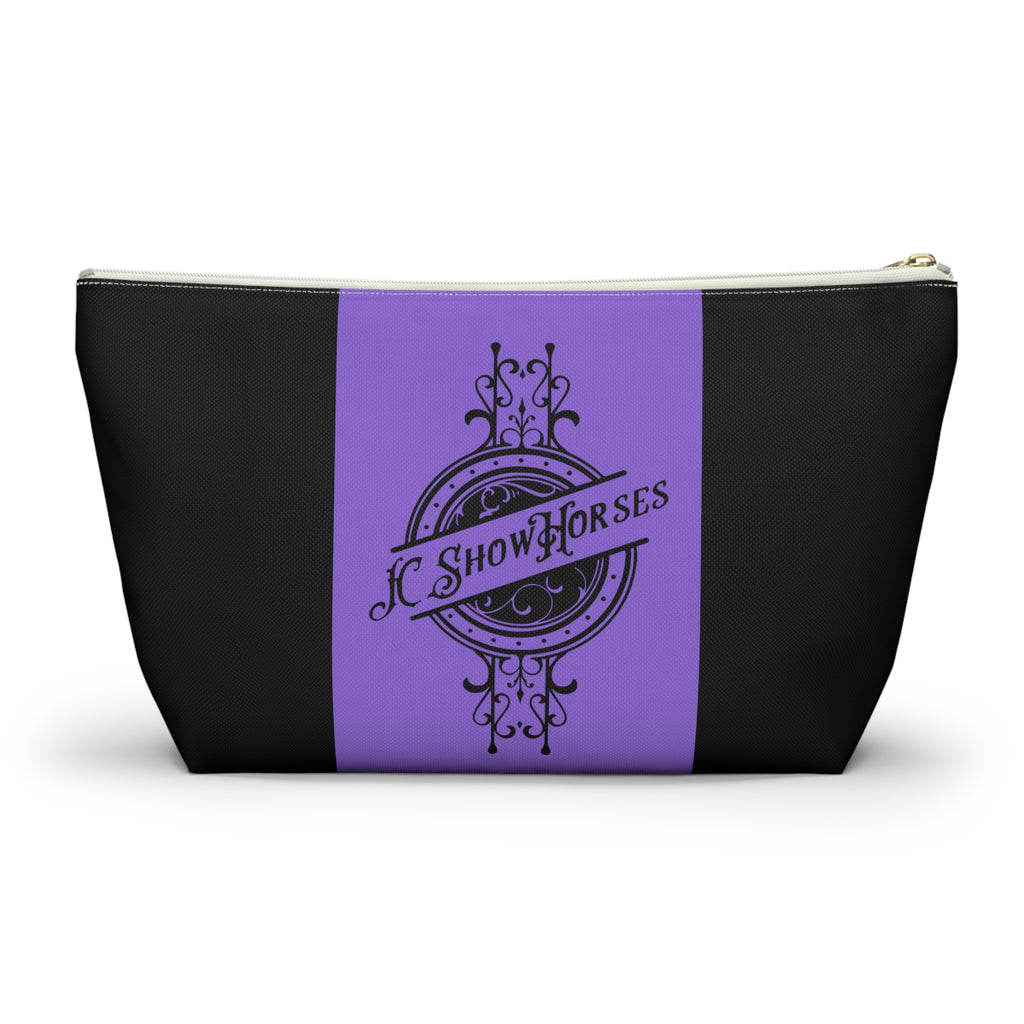 JC Show Horses Accessory Pouch w T-bottom purple