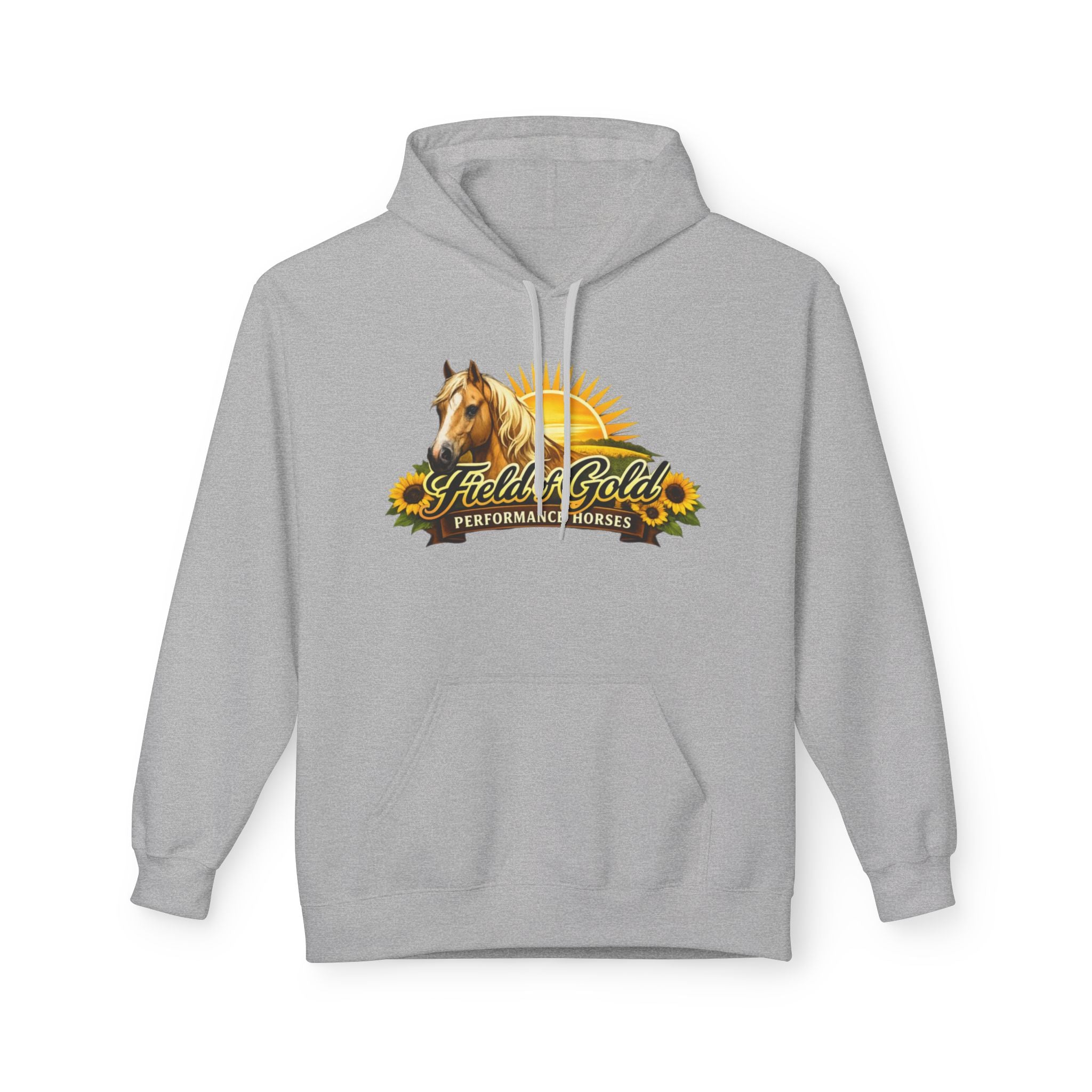Fields of Gold Horse Hoodie