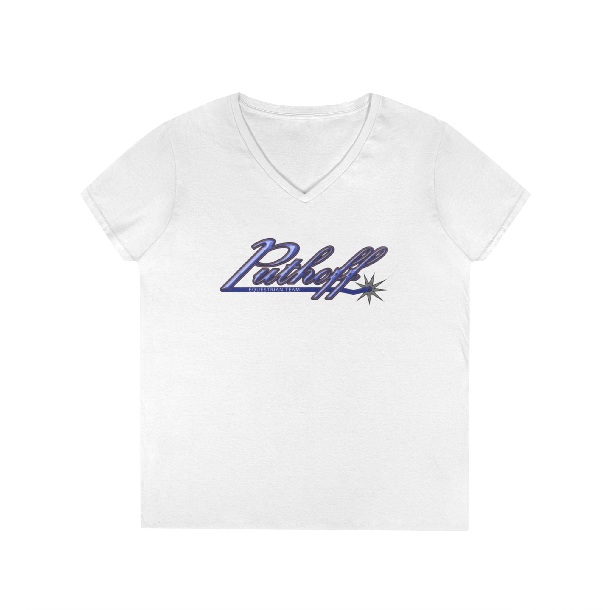 PET Stylish Ladies V-Neck T-Shirt