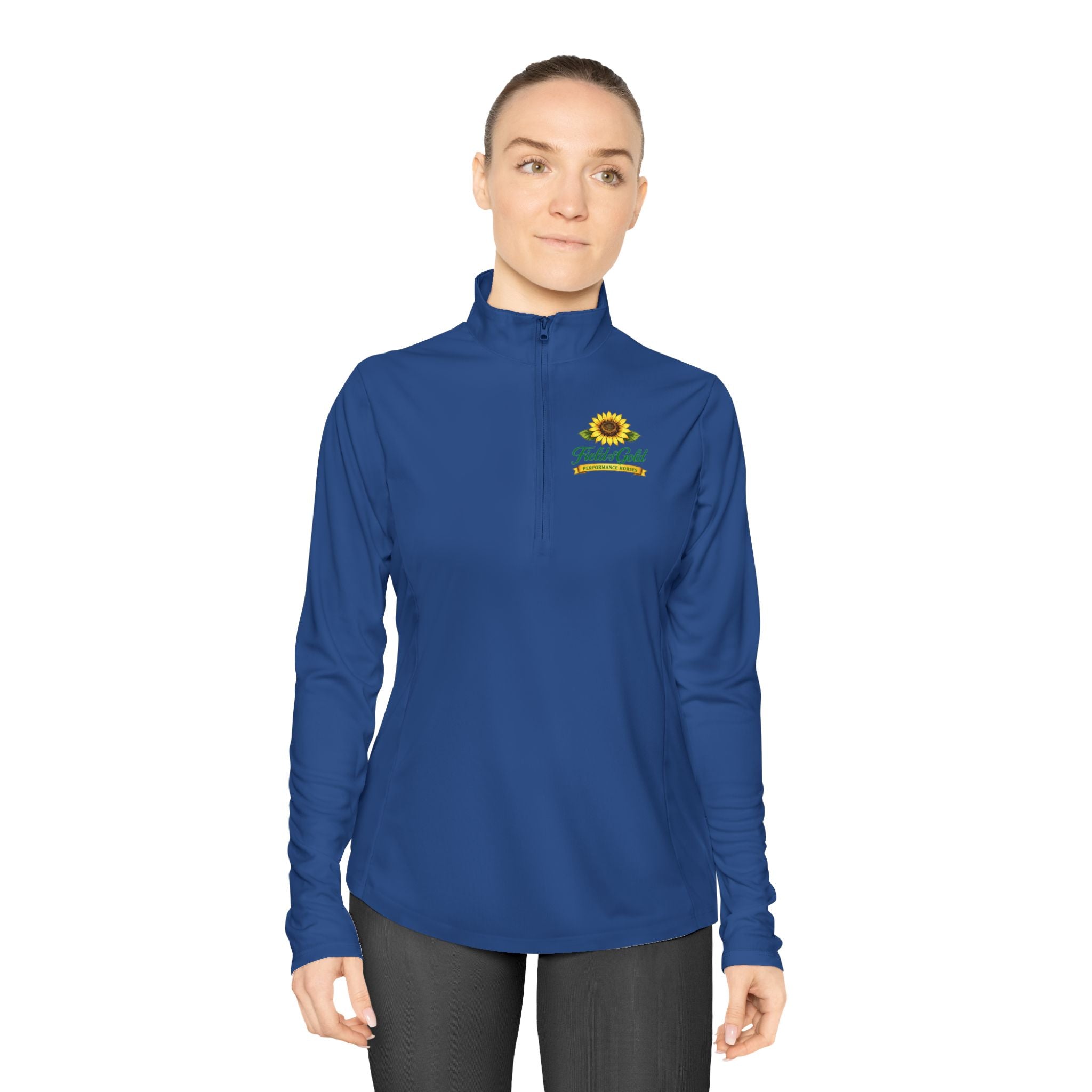Field of Gold PH Ladies Quarter-Zip Pullover