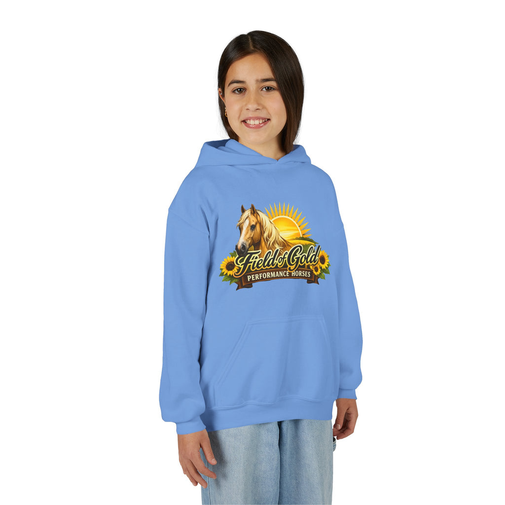 Fields of Gold Performance Horses Youth Hoodie