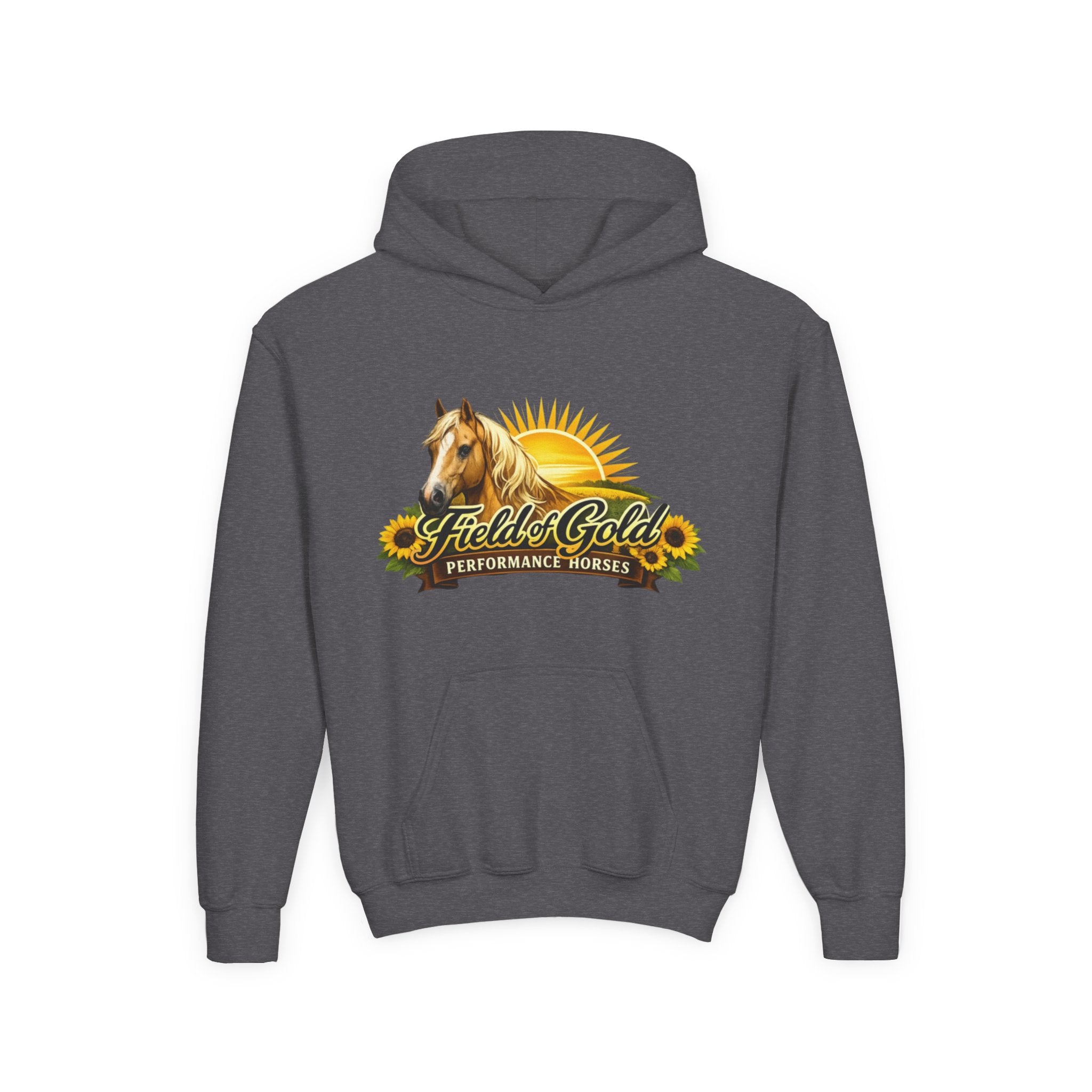 Fields of Gold Performance Horses Youth Hoodie