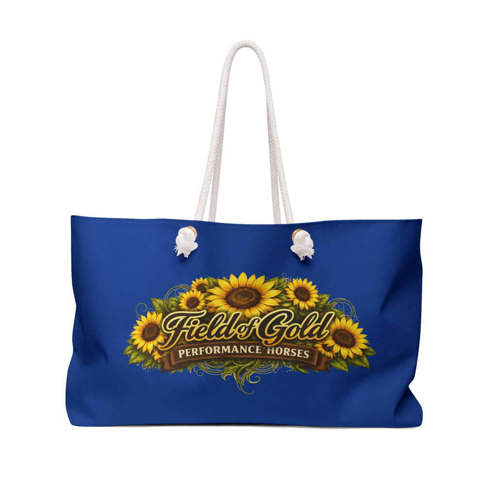 FOG Weekender Bag for Equestrian Lovers, Travel Tote, Gym Bag, Overnight Bag etc