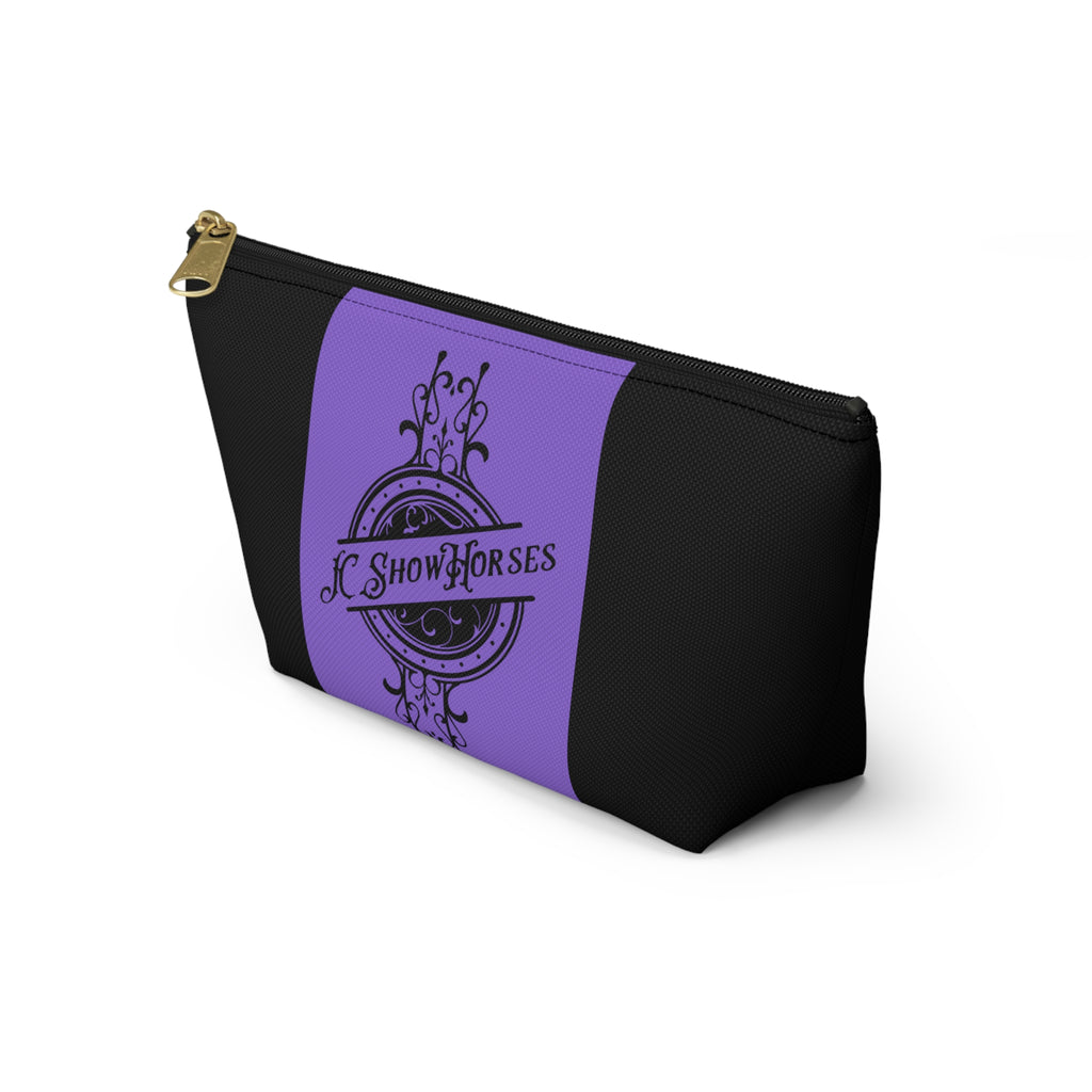 JC Show Horses Accessory Pouch w T-bottom purple