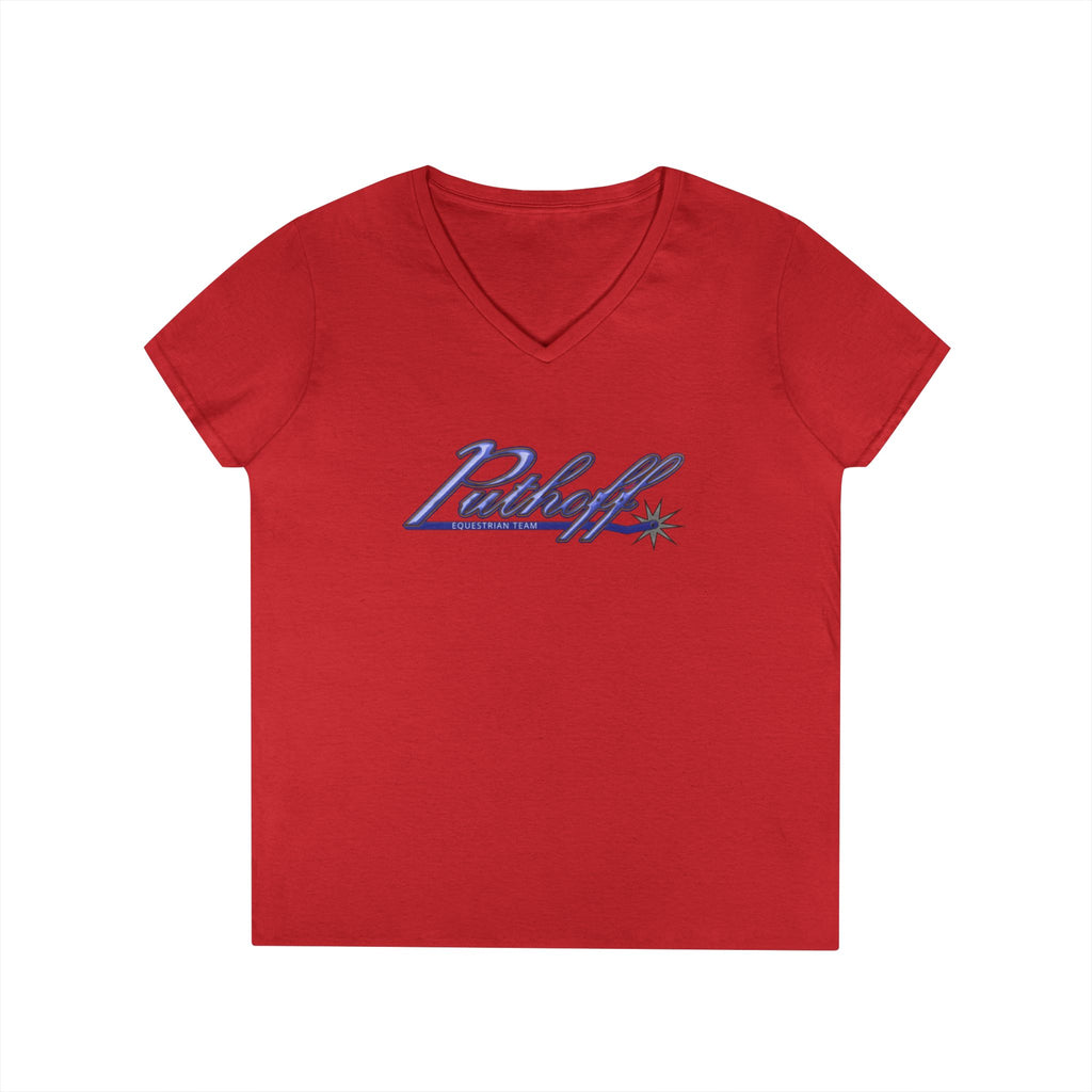 PET Stylish Ladies V-Neck T-Shirt