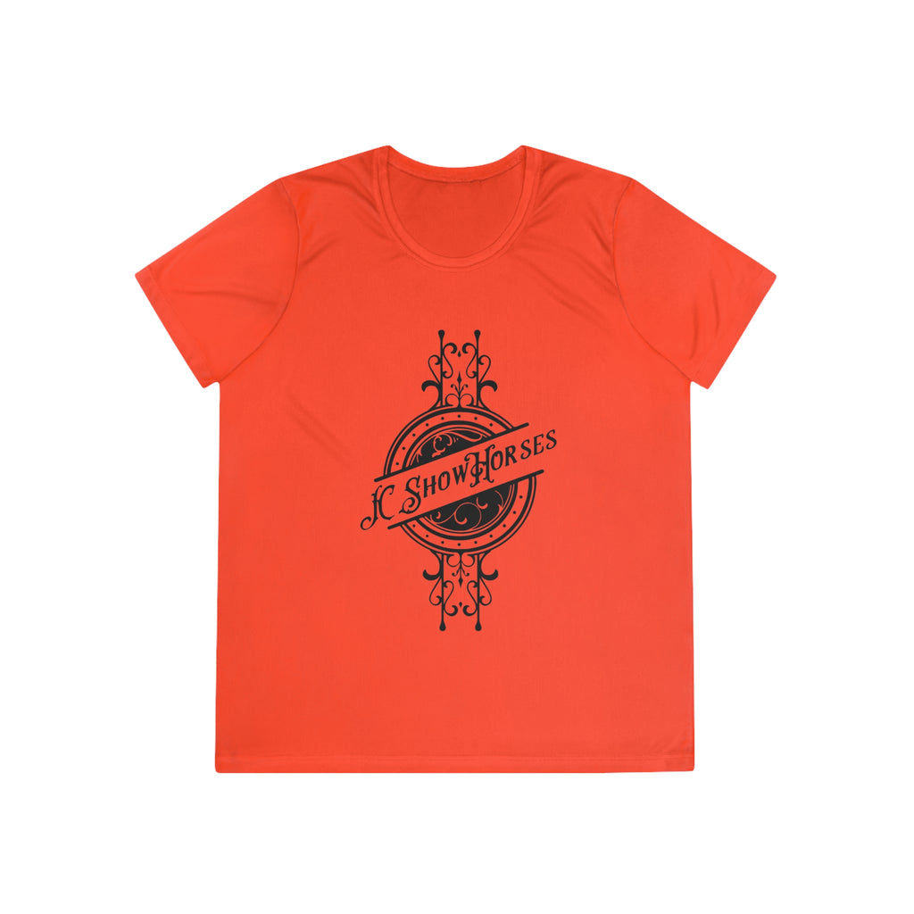 JC Show Horses Ladies Crew Neck Arena Shirt