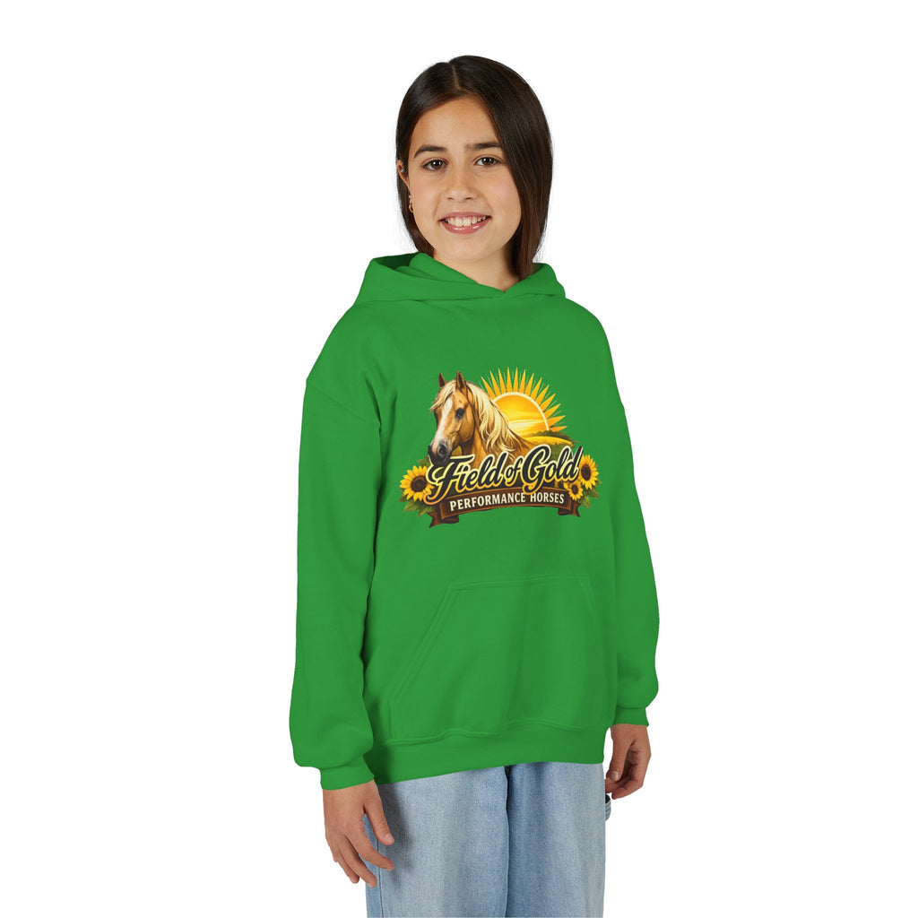Fields of Gold Performance Horses Youth Hoodie