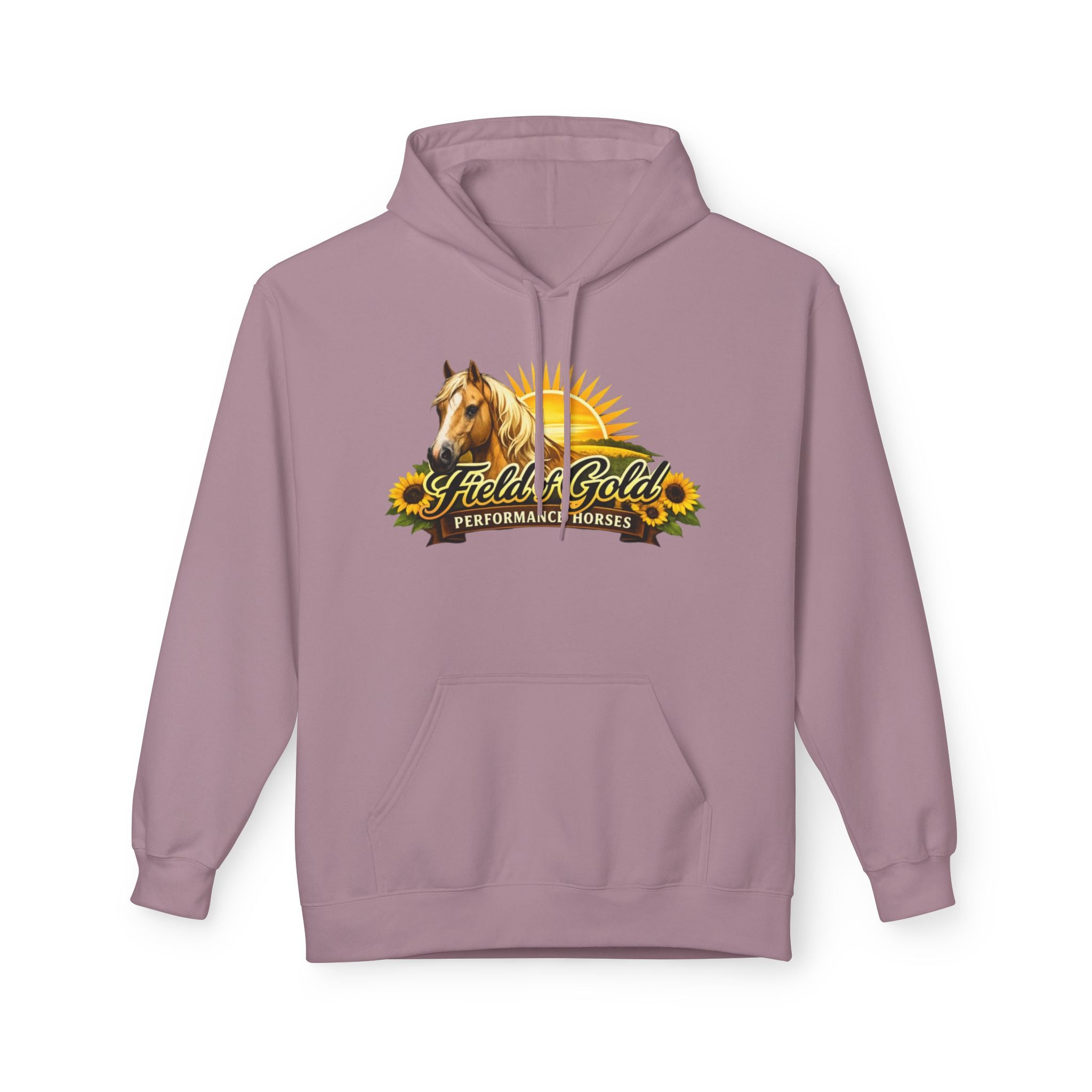 Fields of Gold Horse Hoodie