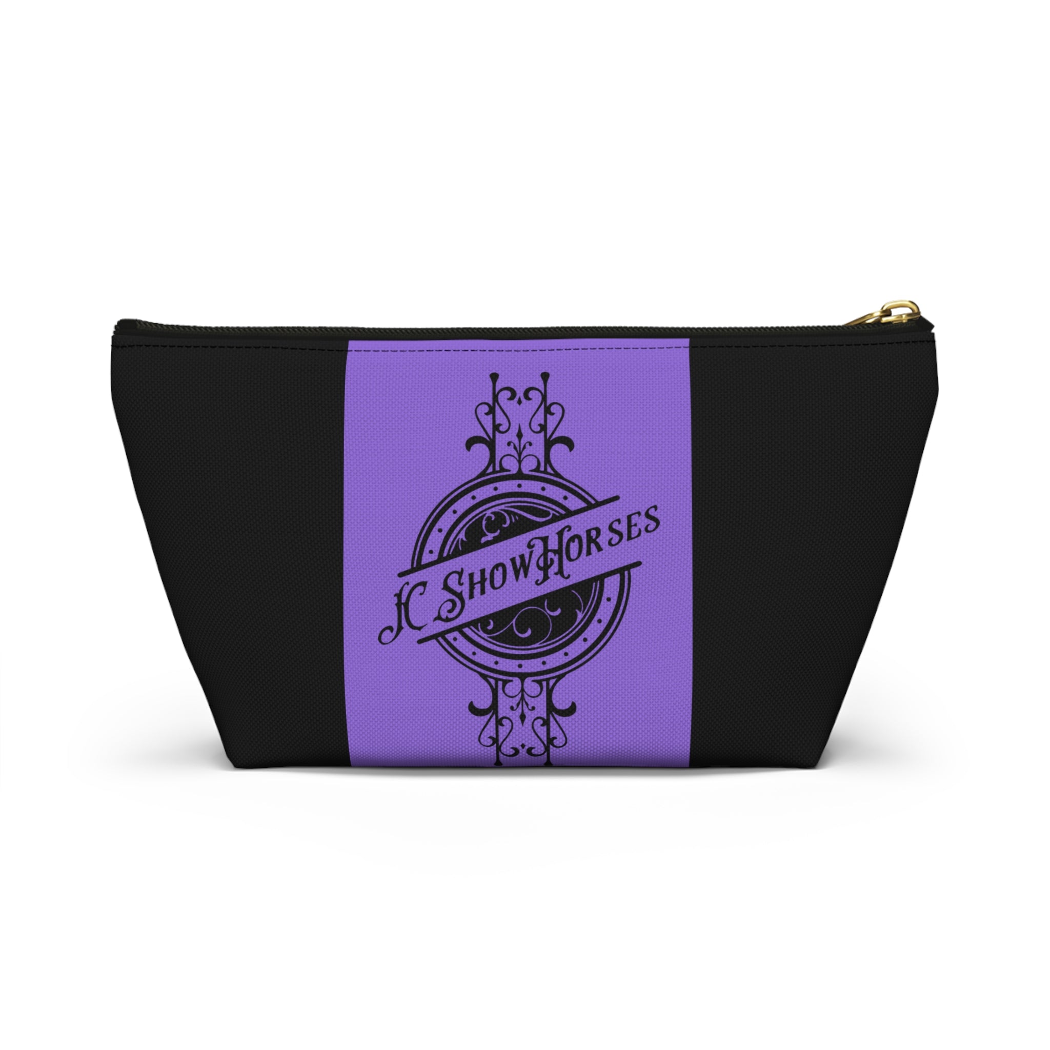 JC Show Horses Accessory Pouch w T-bottom purple