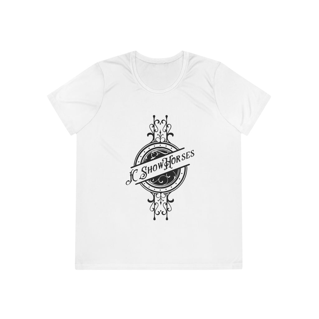 JC Show Horses Ladies Crew Neck Arena Shirt