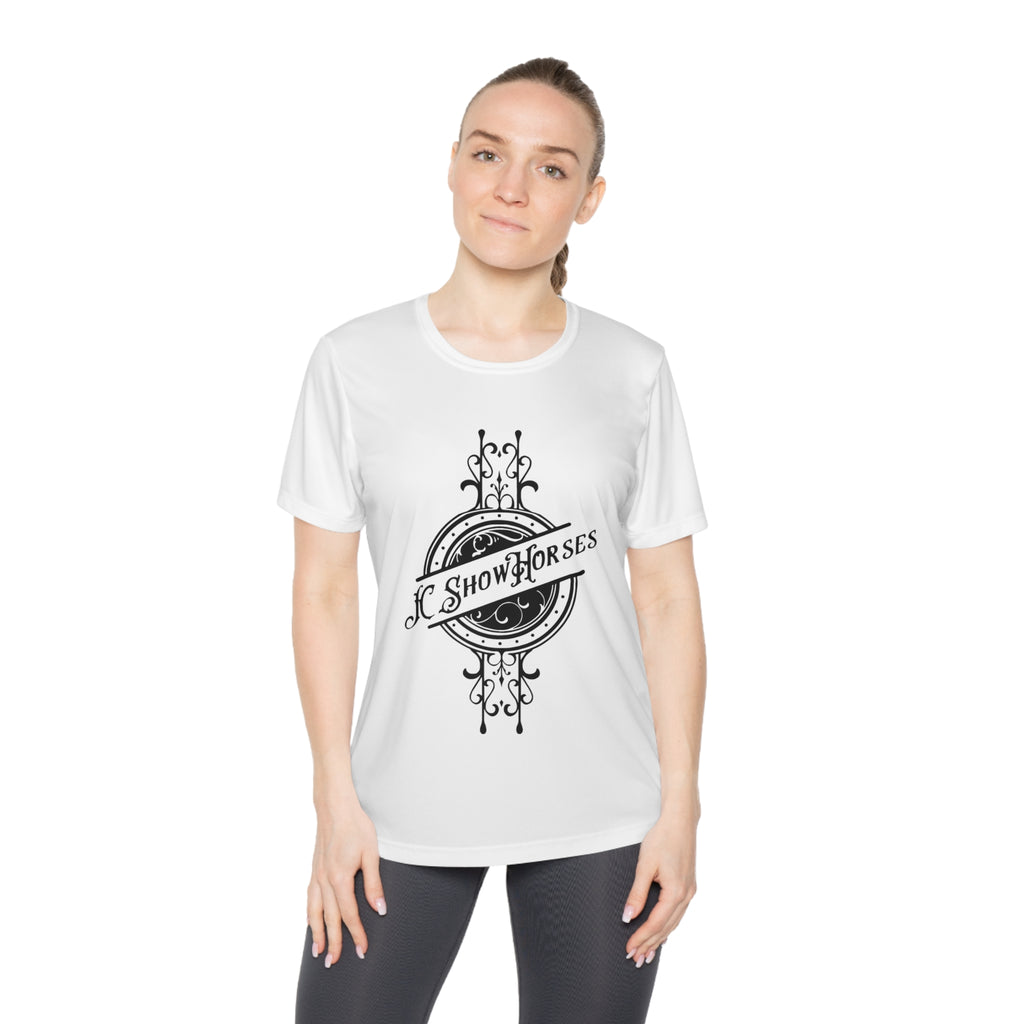 JC Show Horses Ladies Crew Neck Arena Shirt